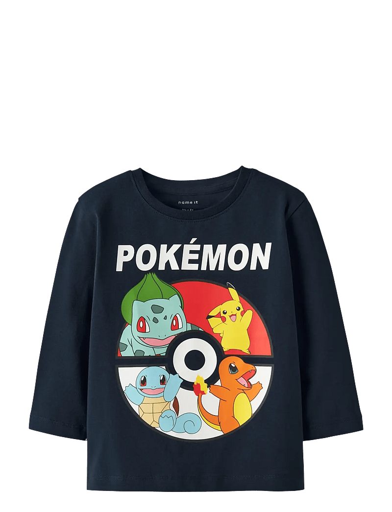 name it - NMMJUICE POKEMON LS NREG TOPBOX NOOS SKY - langärmelig - navy blazer - 1