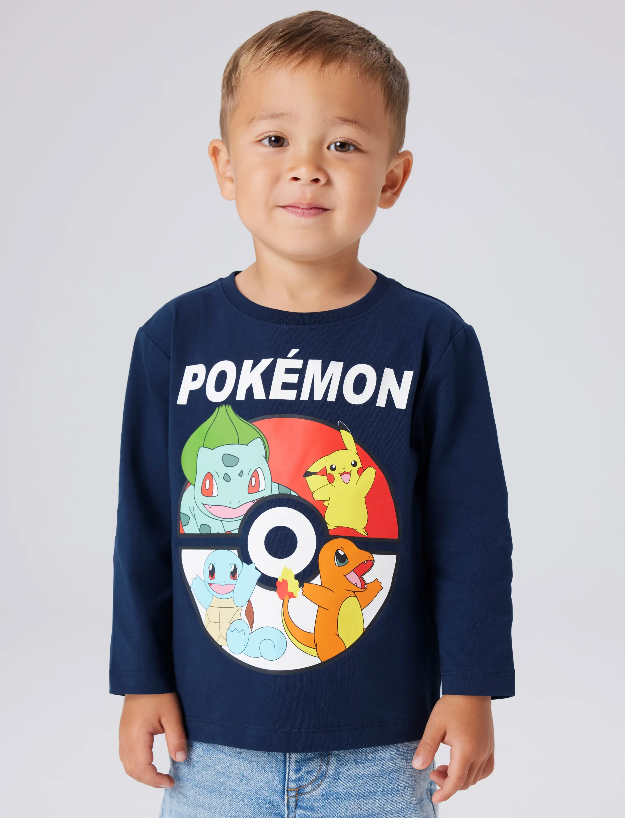 name it NMMJUICE POKEMON LS NREG TOPBOX NOOS SKY - Topid ja T-särgid - NAVY BLAZER / navy