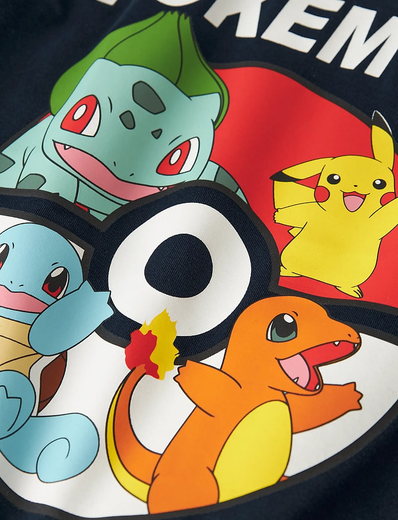 name it - NMMJUICE POKEMON LS NREG TOPBOX NOOS SKY - langärmelig - navy blazer - 3