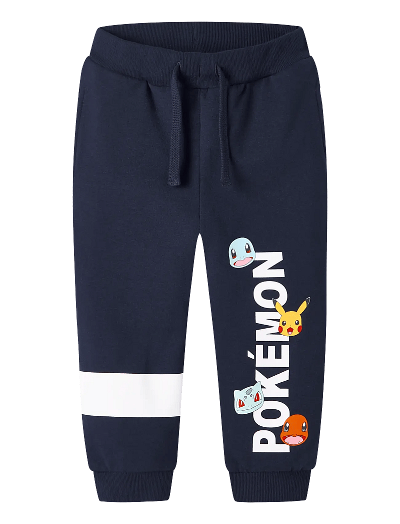 name it - NMMJUSSY POKEMON NREG SWE PANTS BRU SKY - sweatpants - navy blazer - 0