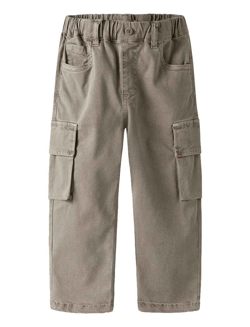 name it - NMMBEN TAP CARGO TWI PANT 8950-PO NOOS - babybyxor - chinchilla - 1