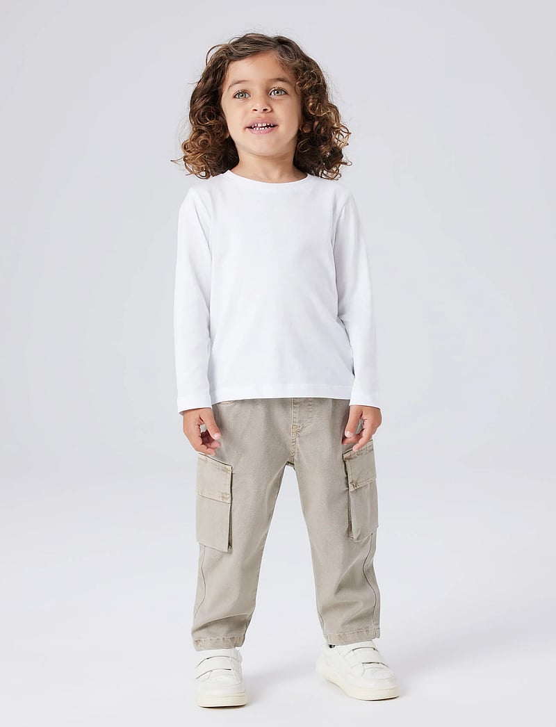 name it - NMMBEN TAP CARGO TWI PANT 8950-PO NOOS - babybyxor - chinchilla - 5
