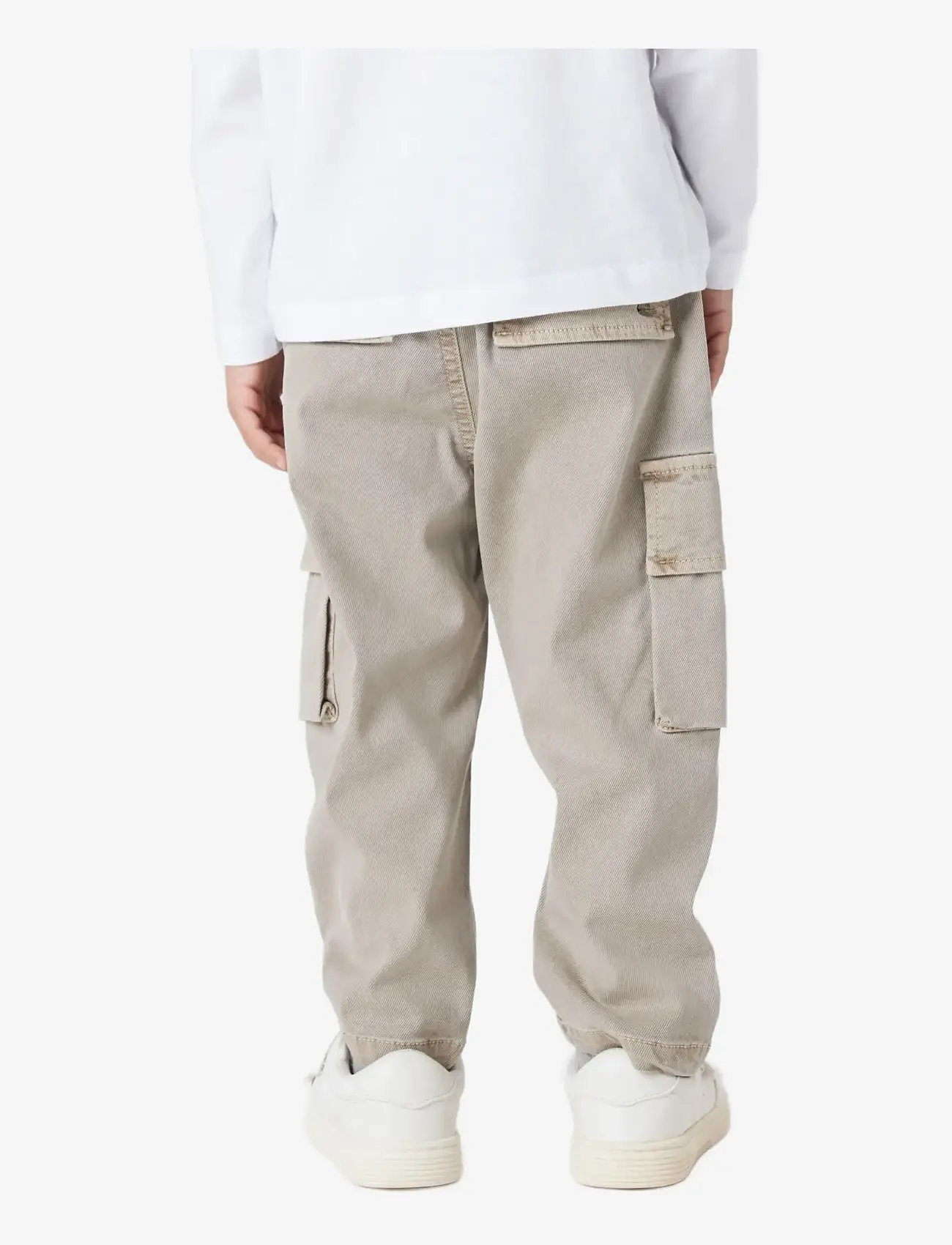 name it - NMMBEN TAP CARGO TWI PANT 8950-PO NOOS - babybyxor - chinchilla - 3