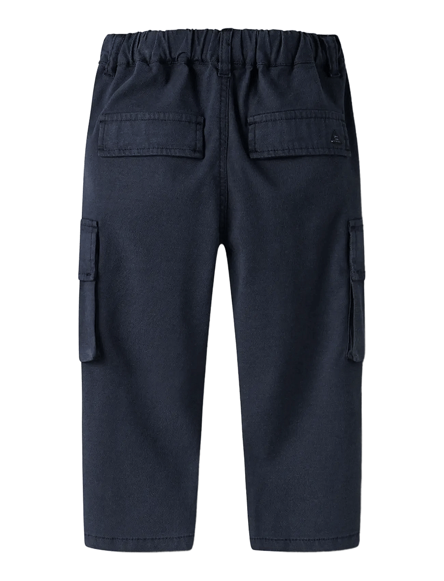 name it - NMMBEN TAP CARGO TWI PANT 8950-PO NOOS - kelnytės kūdikiams - navy blazer - 1