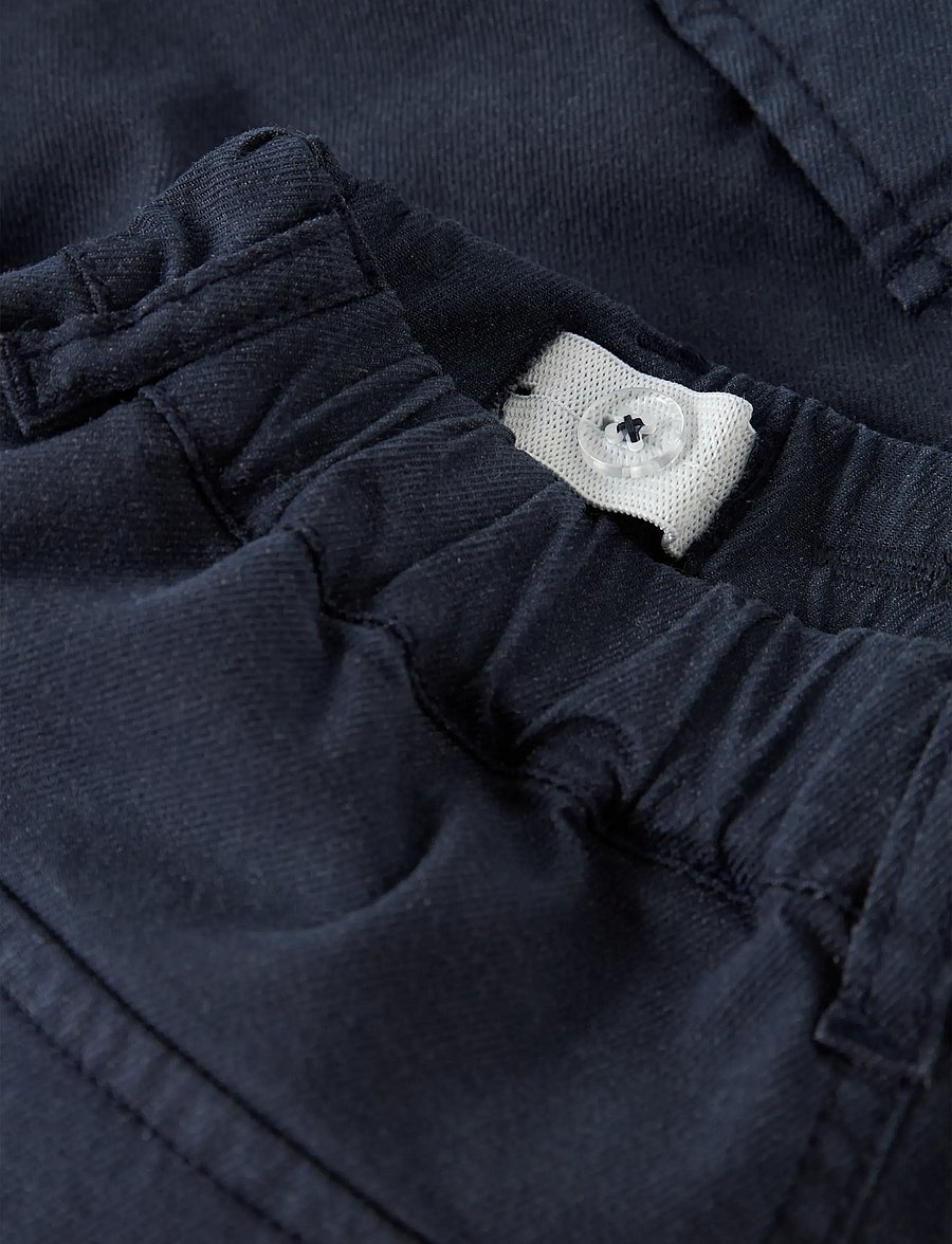 name it - NMMBEN TAP CARGO TWI PANT 8950-PO NOOS - kelnytės kūdikiams - navy blazer - 2