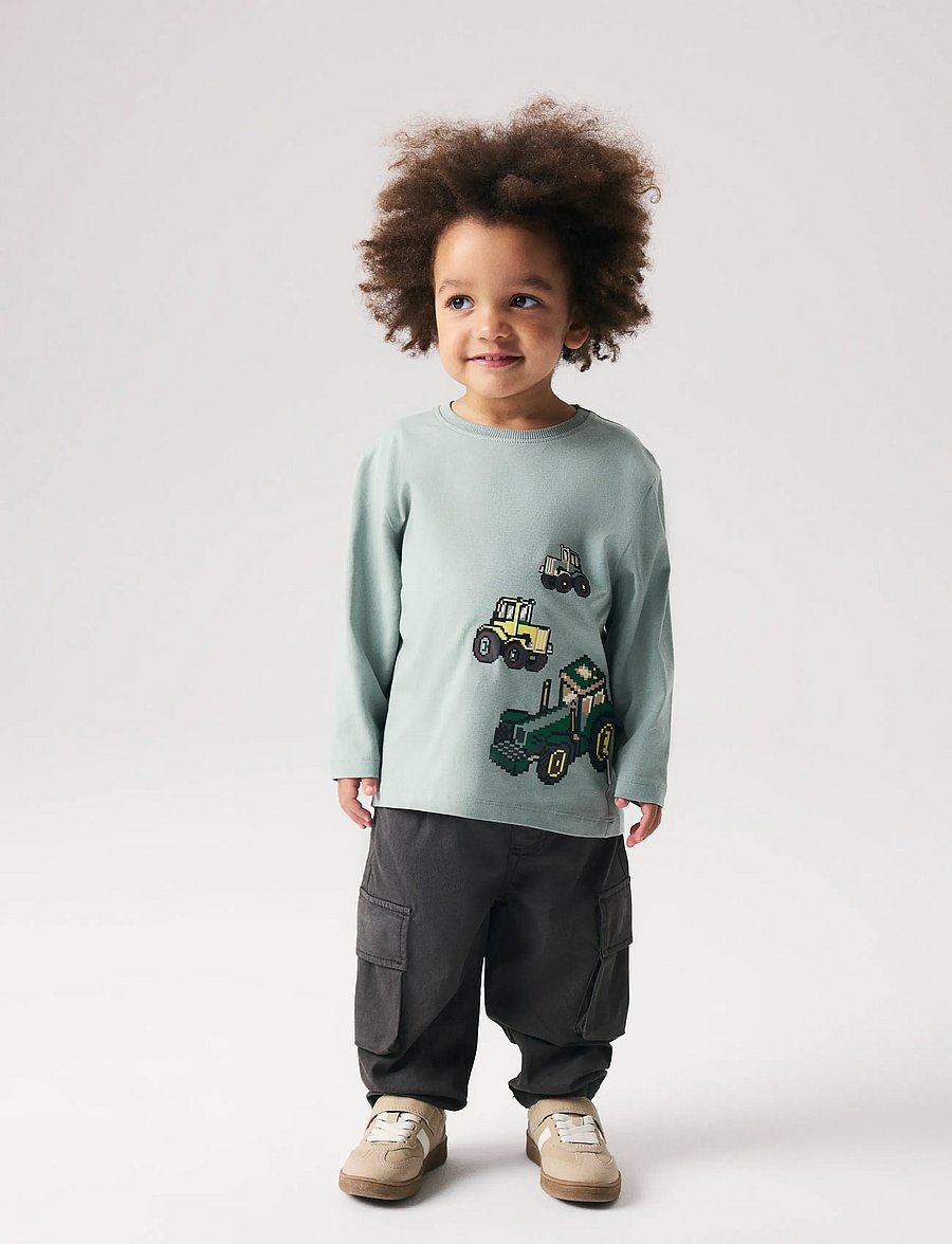 name it - NMMBEN TAP CARGO TWI PANT 8950-PO NOOS - beebipüksid - peat - 2