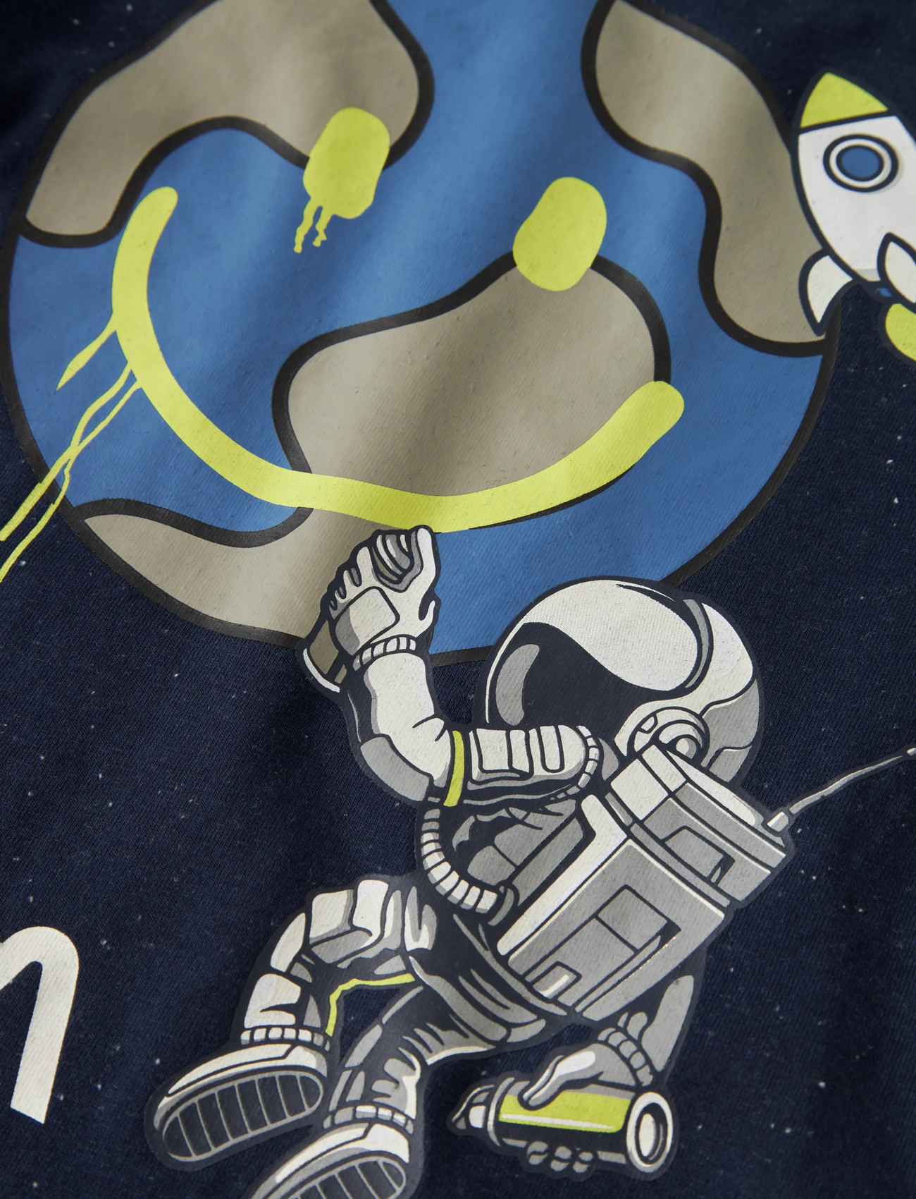 name it - NMMDACK NASA LS NREG TOP BOX NAS - long-sleeved t-shirts - navy blazer - 2