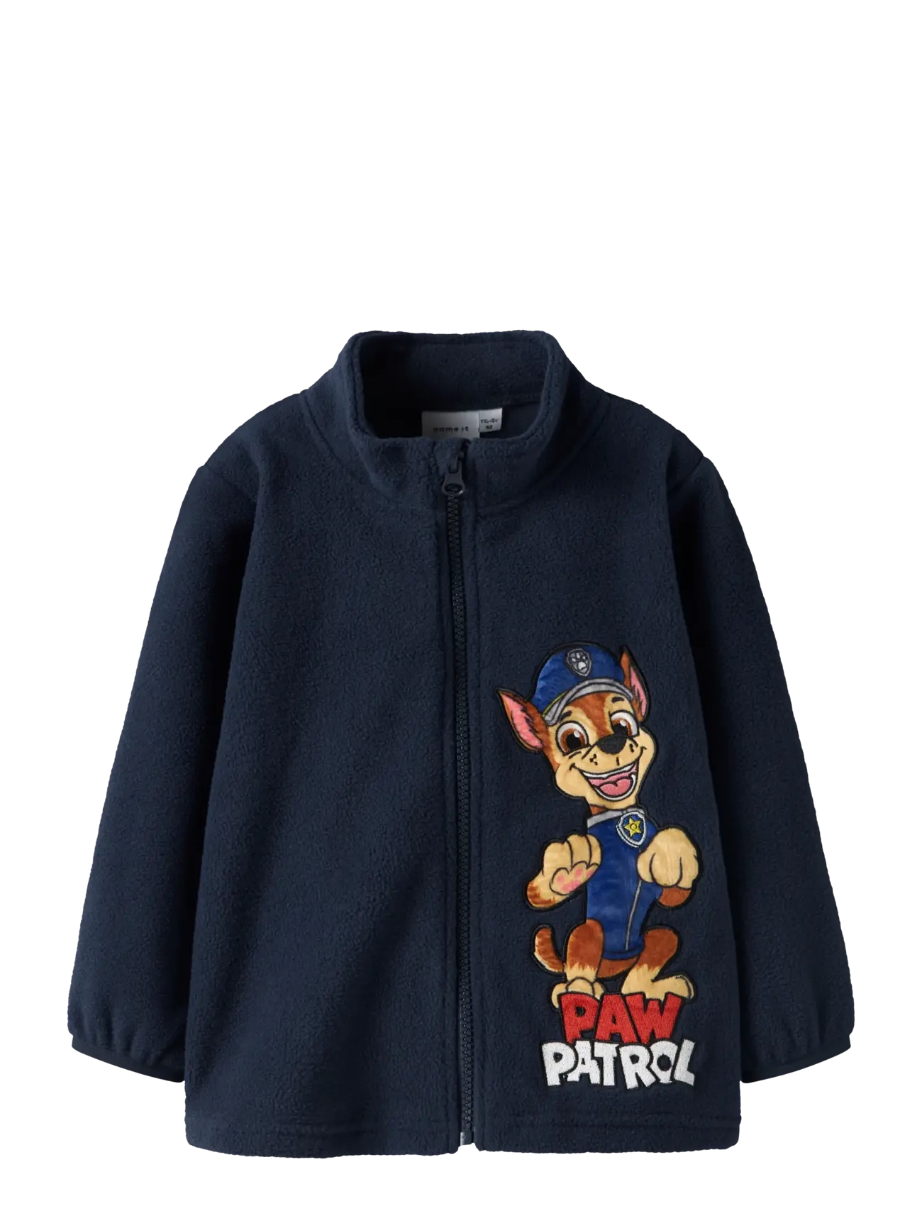 name it NMMJINGS PAW FLEECE W ZIP CPLG - Fleecejacke - NAVY BLAZER / navy