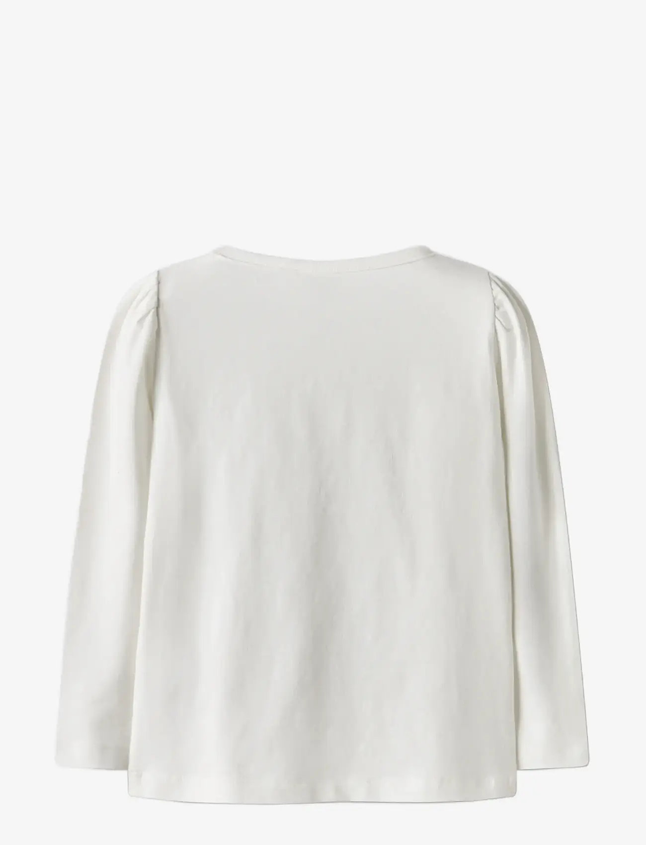 name it - NMFDIANA STITCH LS TOP BOX NOOS WDI - long-sleeved t-shirts - cloud dancer - 2