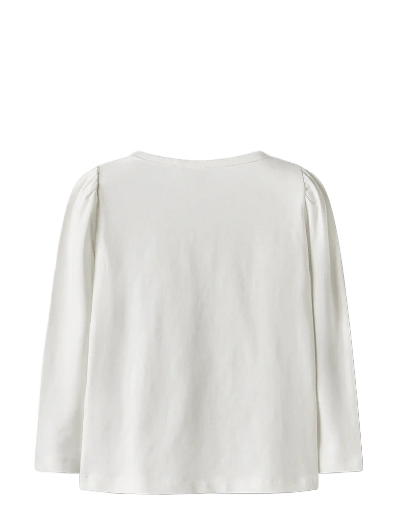 name it - NMFDIANA STITCH LS TOP BOX NOOS WDI - long-sleeved t-shirts - cloud dancer - 2