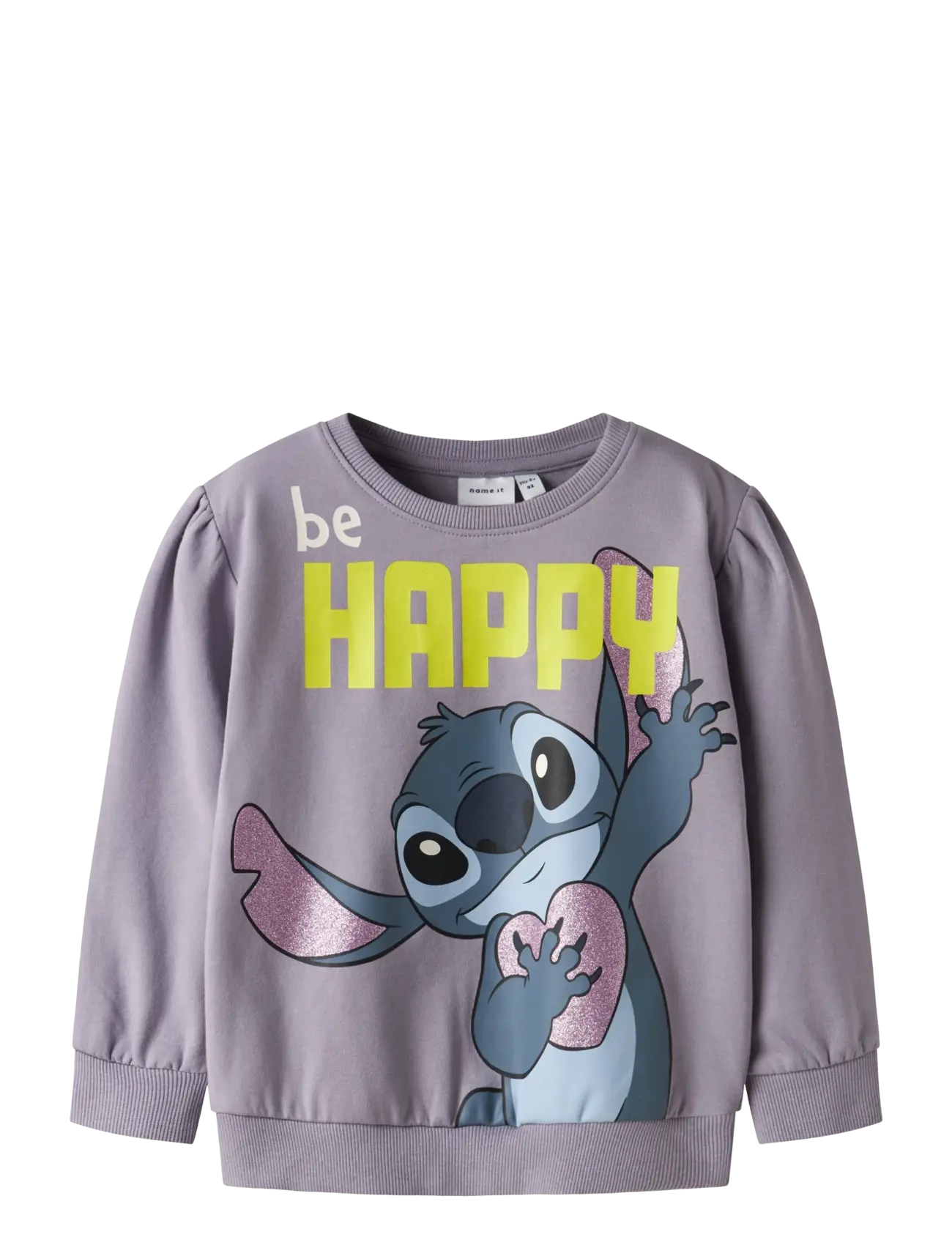 NAME IT Nmfdidi Stitch Sweat Unb Noos Wdi Lila - 104 - Kinder