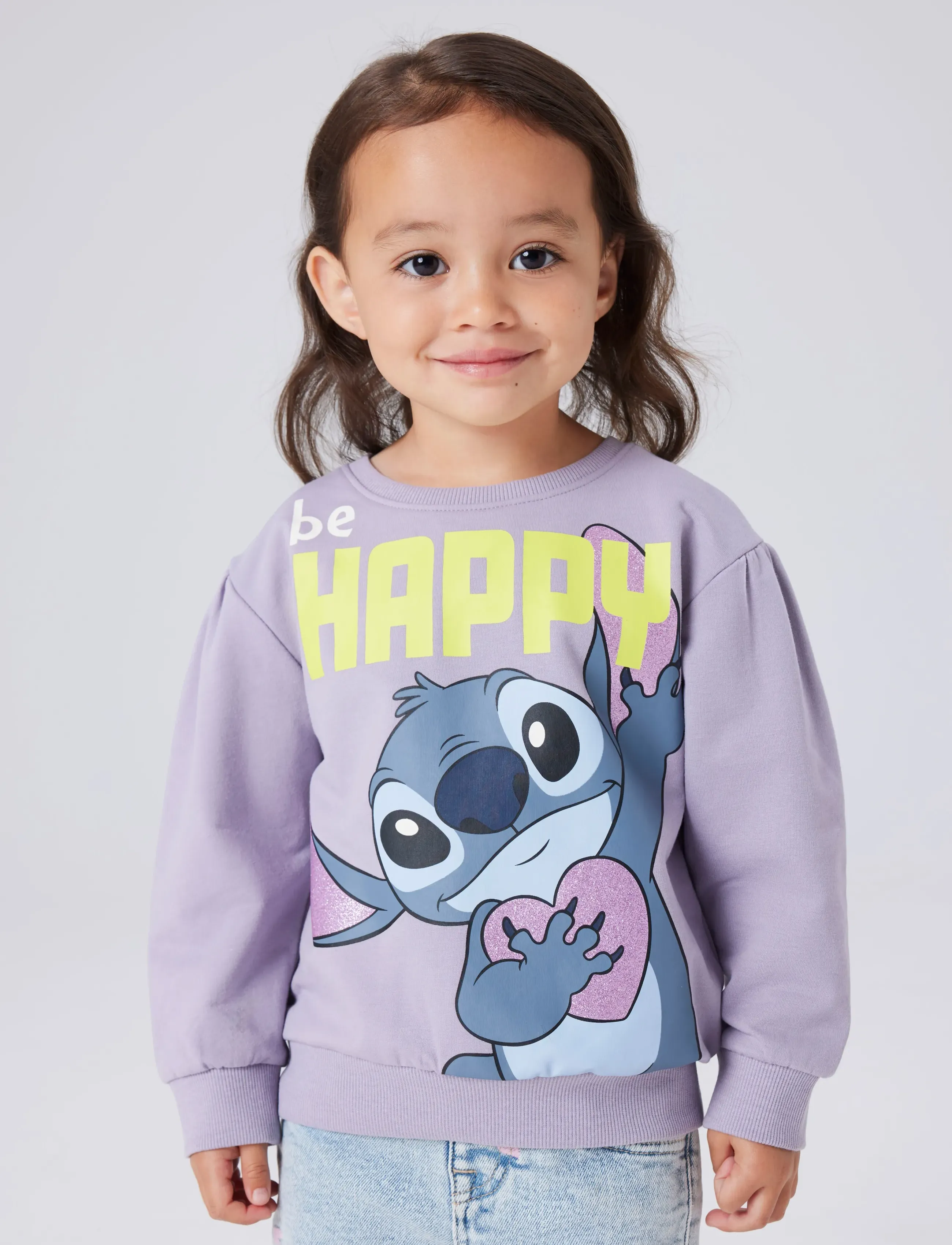 name it - NMFDIDI STITCH SWEAT UNB NOOS WDI - sweatshirts - lavender gray - 4
