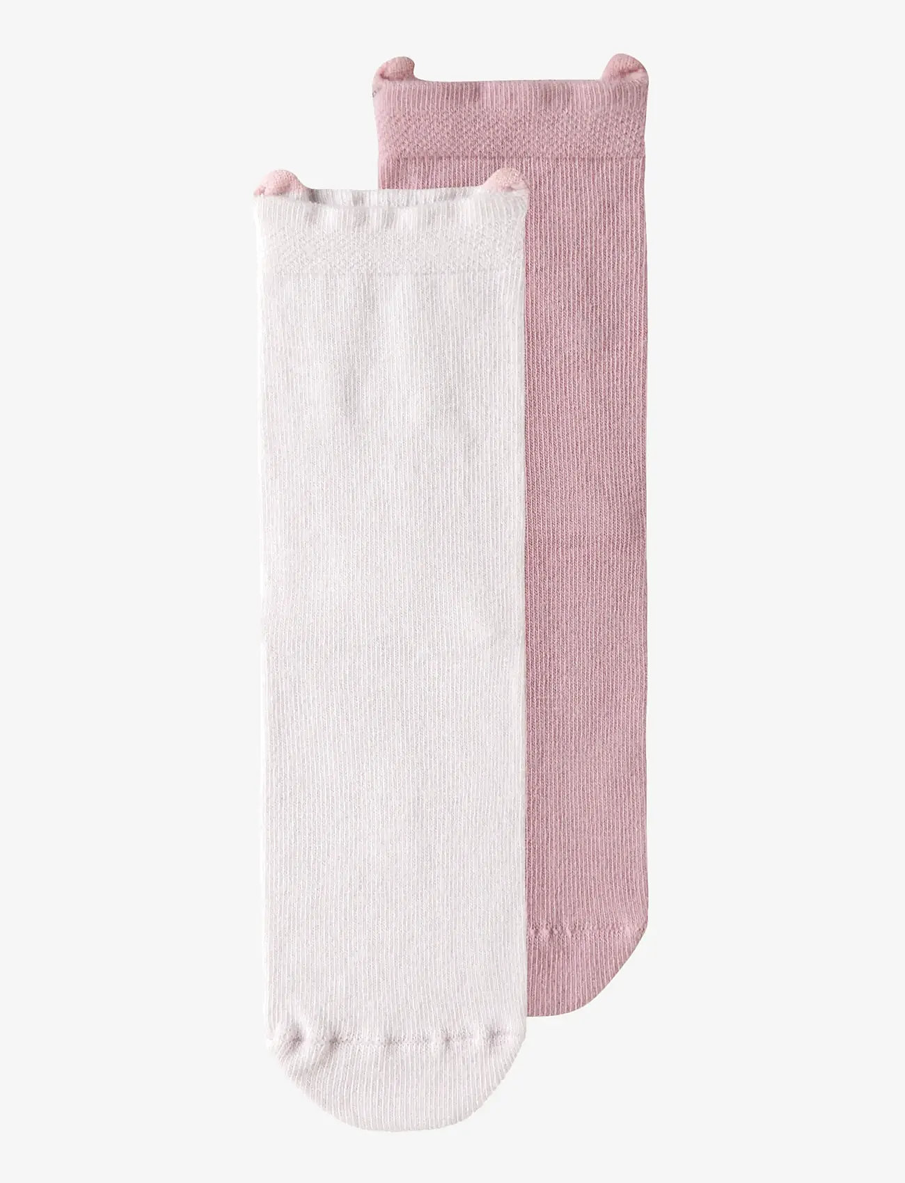 name it - NMFDIRI STITCH 2P SOCK WDI - laveste priser - lavender gray - 1