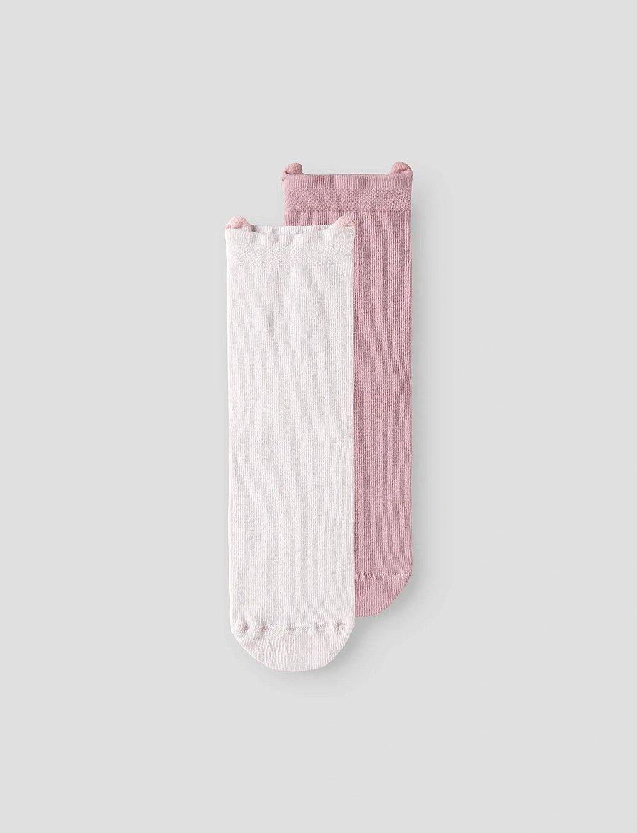 name it - NMFDIRI STITCH 2P SOCK WDI - sokken - lavender gray - 0
