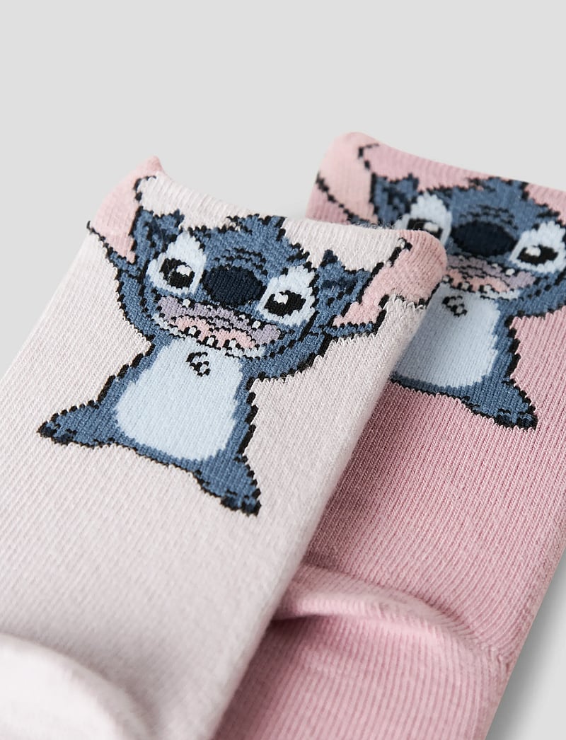 name it - NMFDIRI STITCH 2P SOCK WDI - strømper - lavender gray - 3