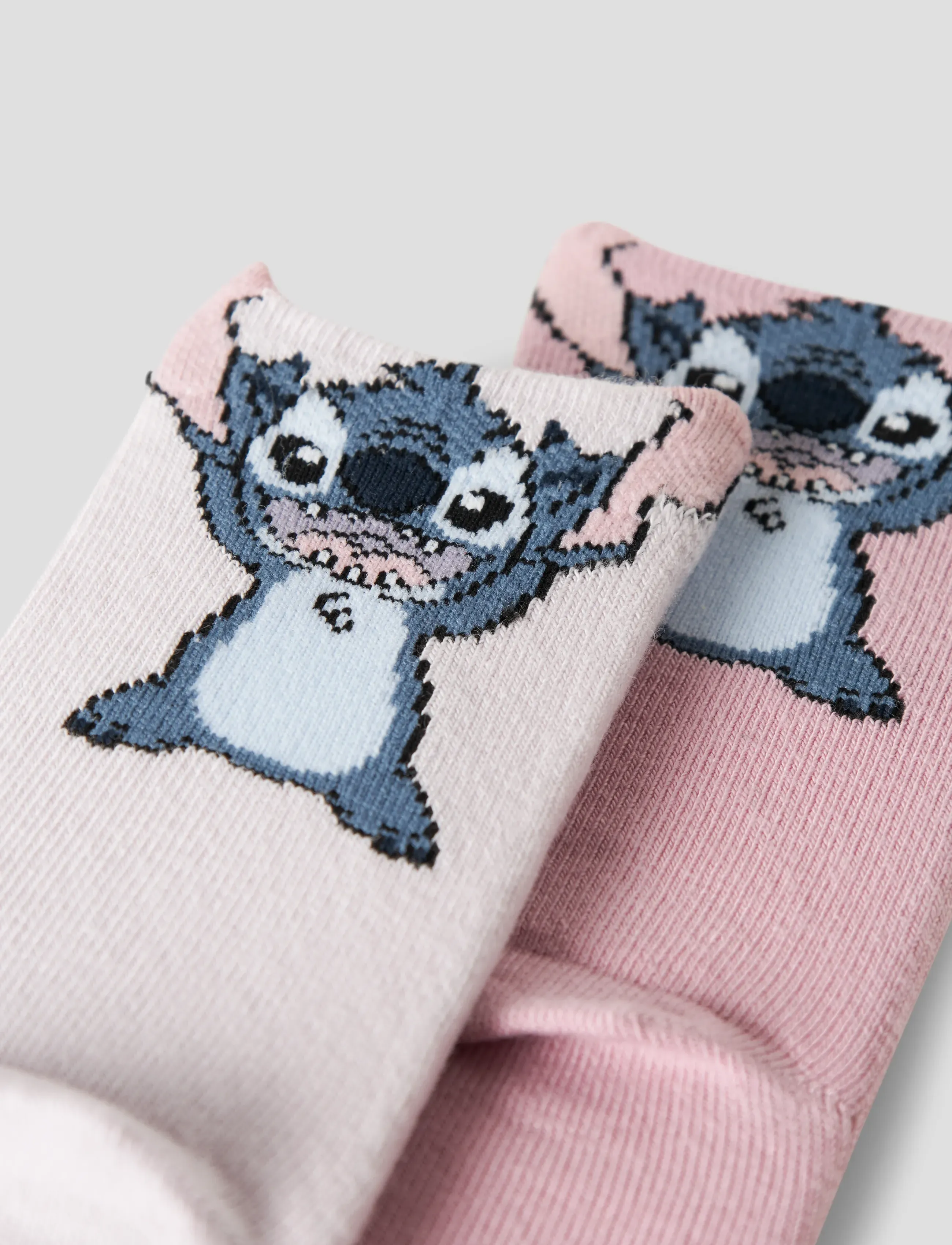 name it - NMFDIRI STITCH 2P SOCK WDI - socken & strumpfhosen - lavender gray - 3