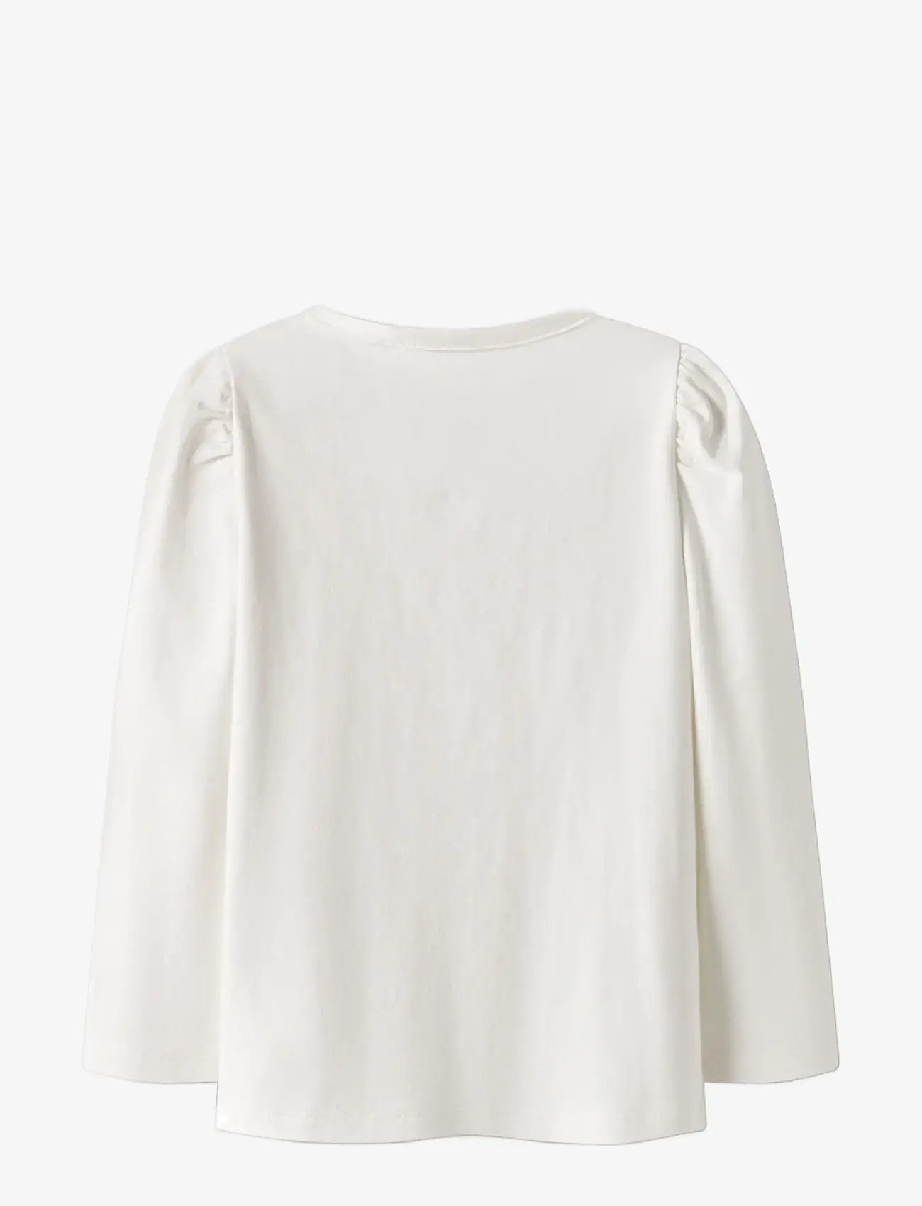 name it - NMFDURI HELLOK LS TOP BOX SKY - langærmede - cloud dancer - 2