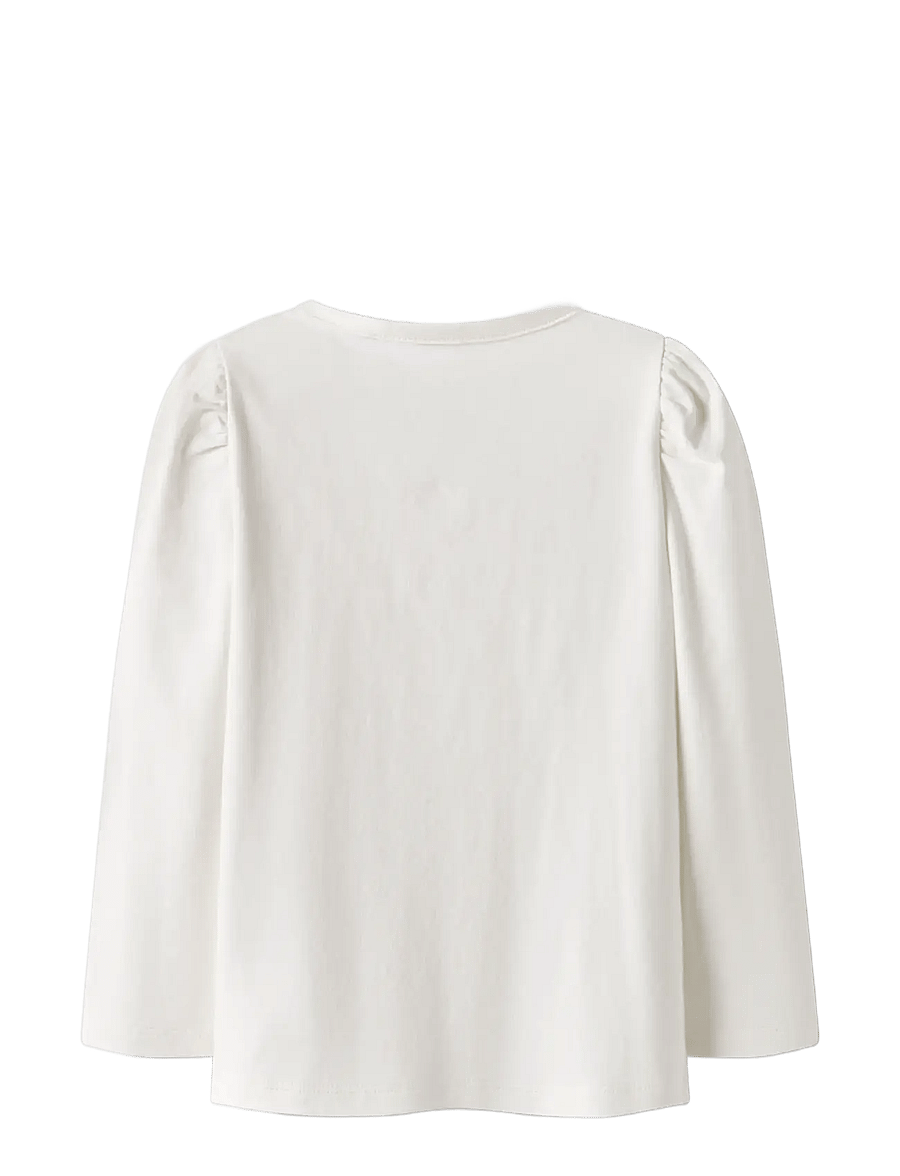 name it - NMFDURI HELLOK LS TOP BOX SKY - langärmelig - cloud dancer - 2