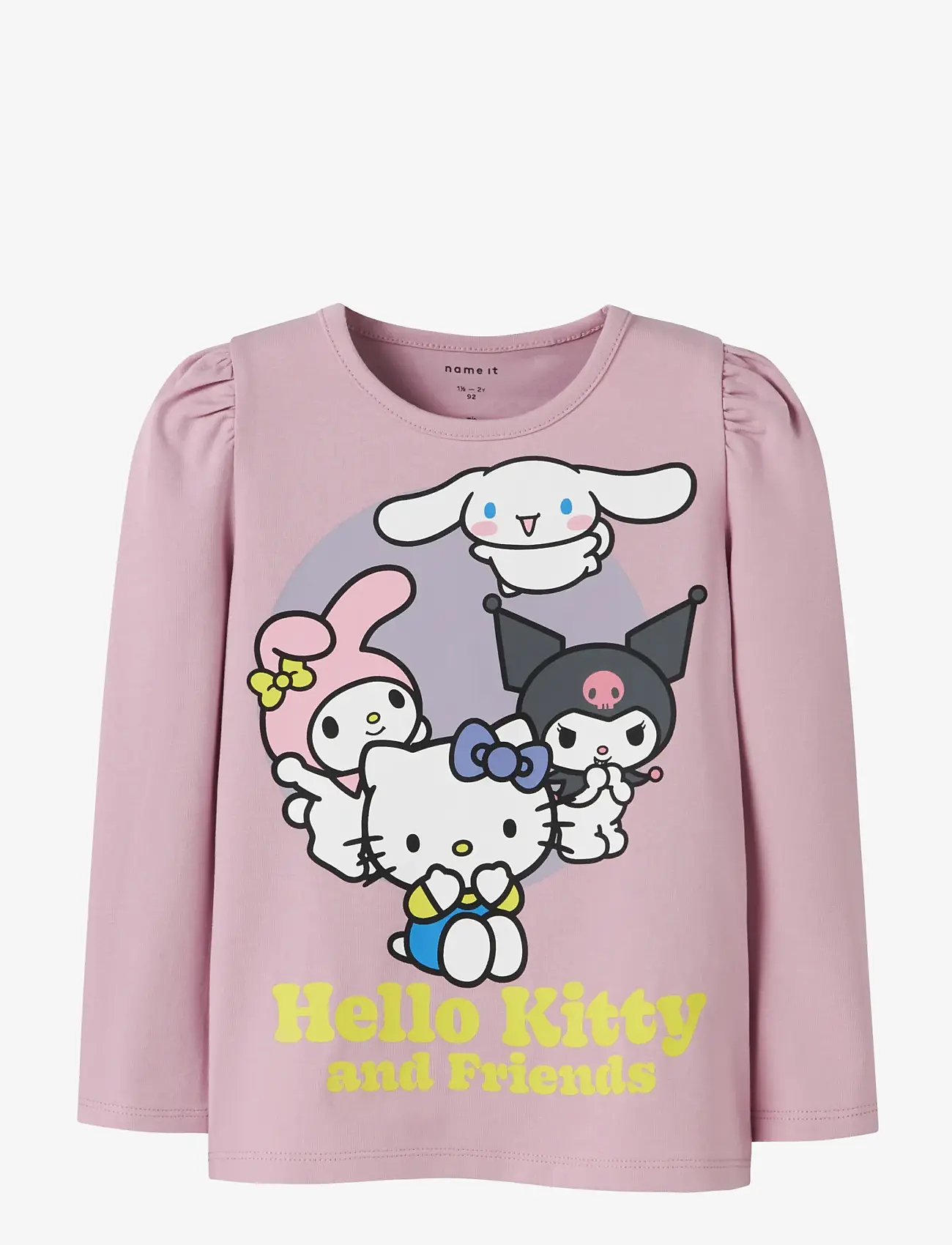 name it - NMFDURI HELLOK LS TOP BOX SKY - langærmede - dawn pink - 0