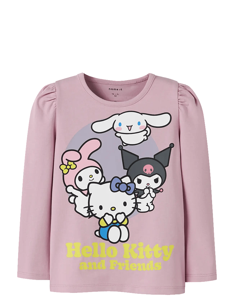 name it - NMFDURI HELLOK LS TOP BOX SKY - langärmelig - dawn pink - 0
