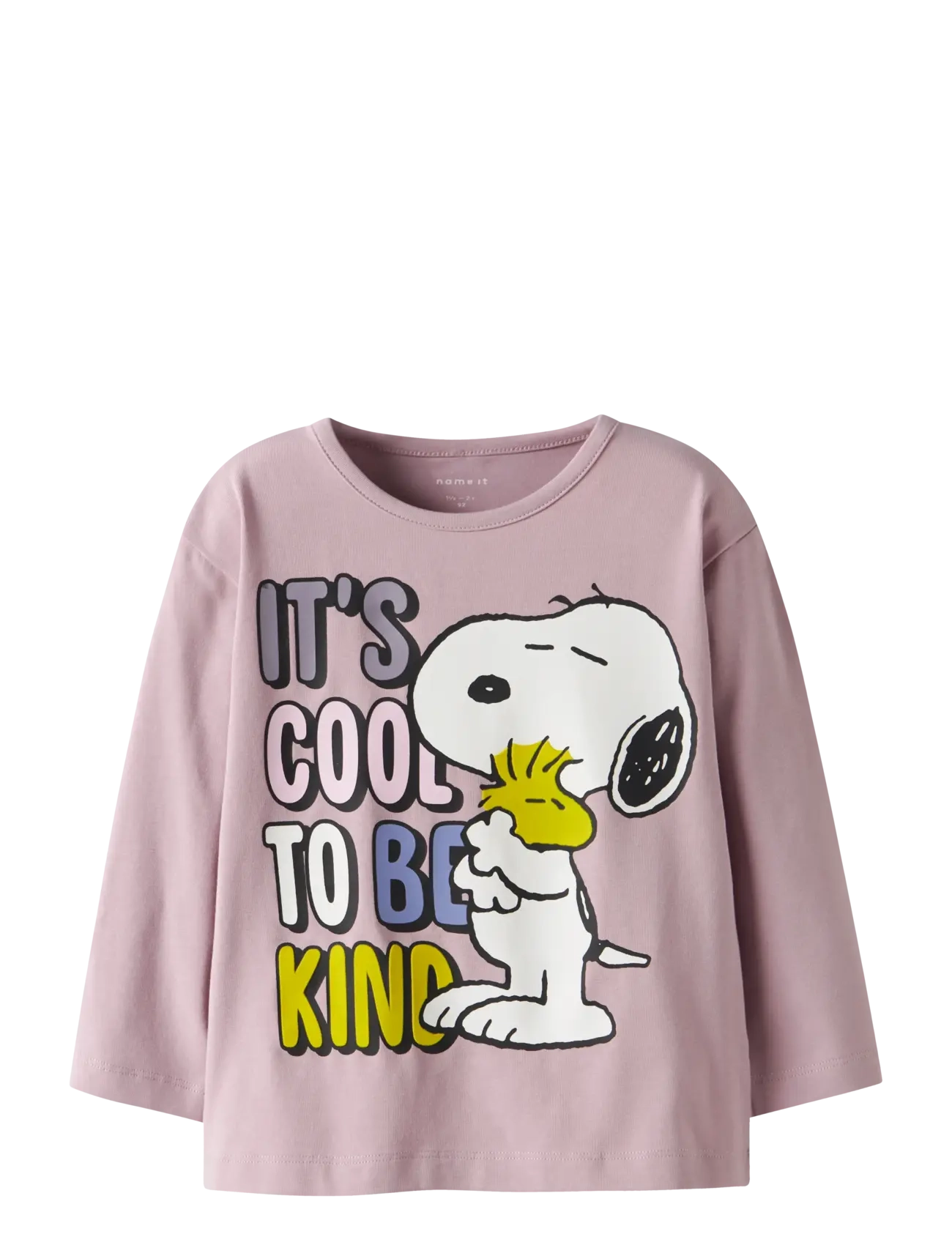 name it NMFDREMA SNOOPY LS NREG TOP BOX SKY - 4 for 3 - DAWN PINK / pink/rose