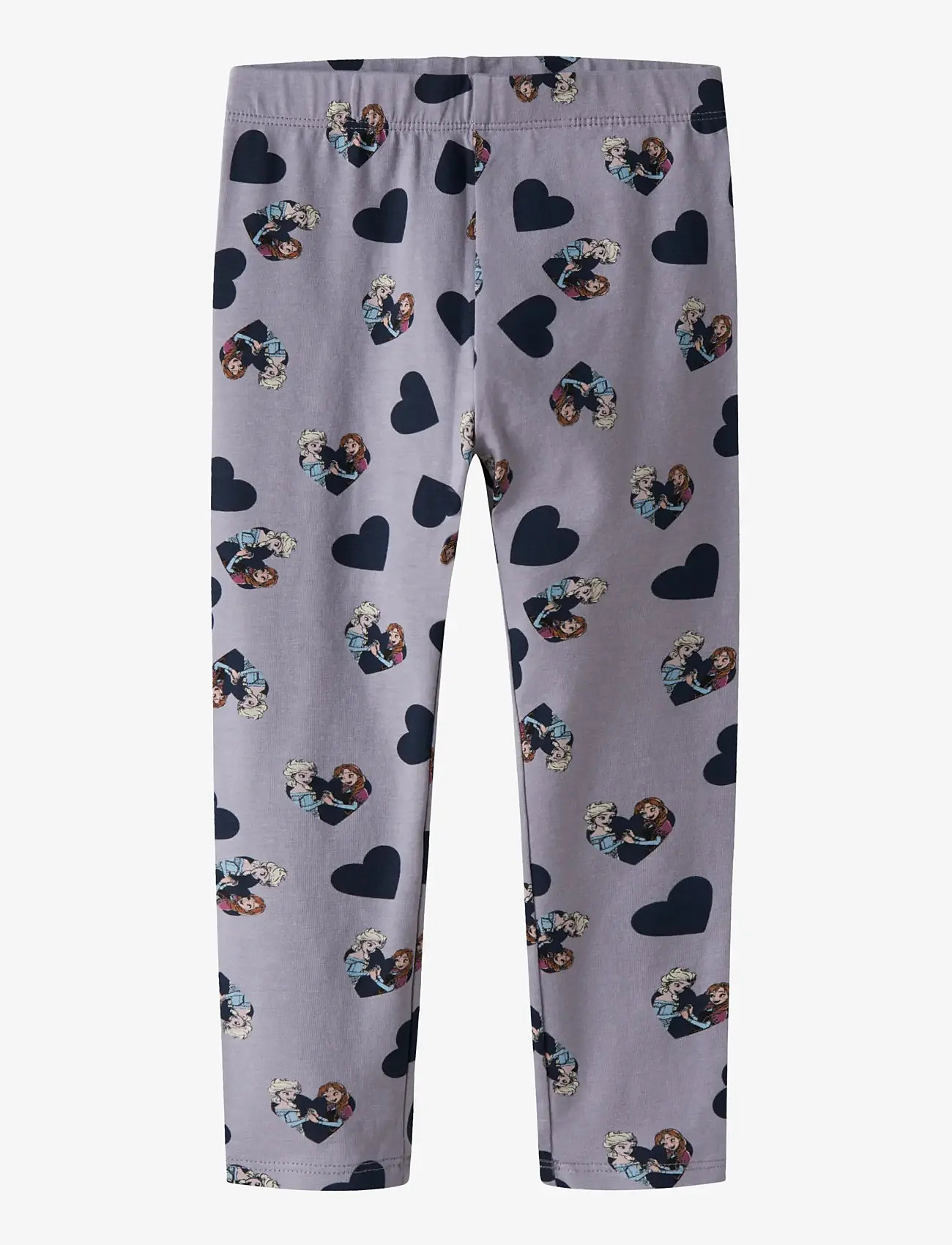 name it - NMFDONNA FROZEN LEGGING WDI - retuusid - lavender gray - 0