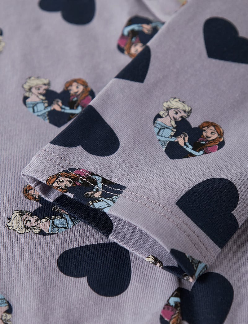 name it - NMFDONNA FROZEN LEGGING WDI - retuusid - lavender gray - 2