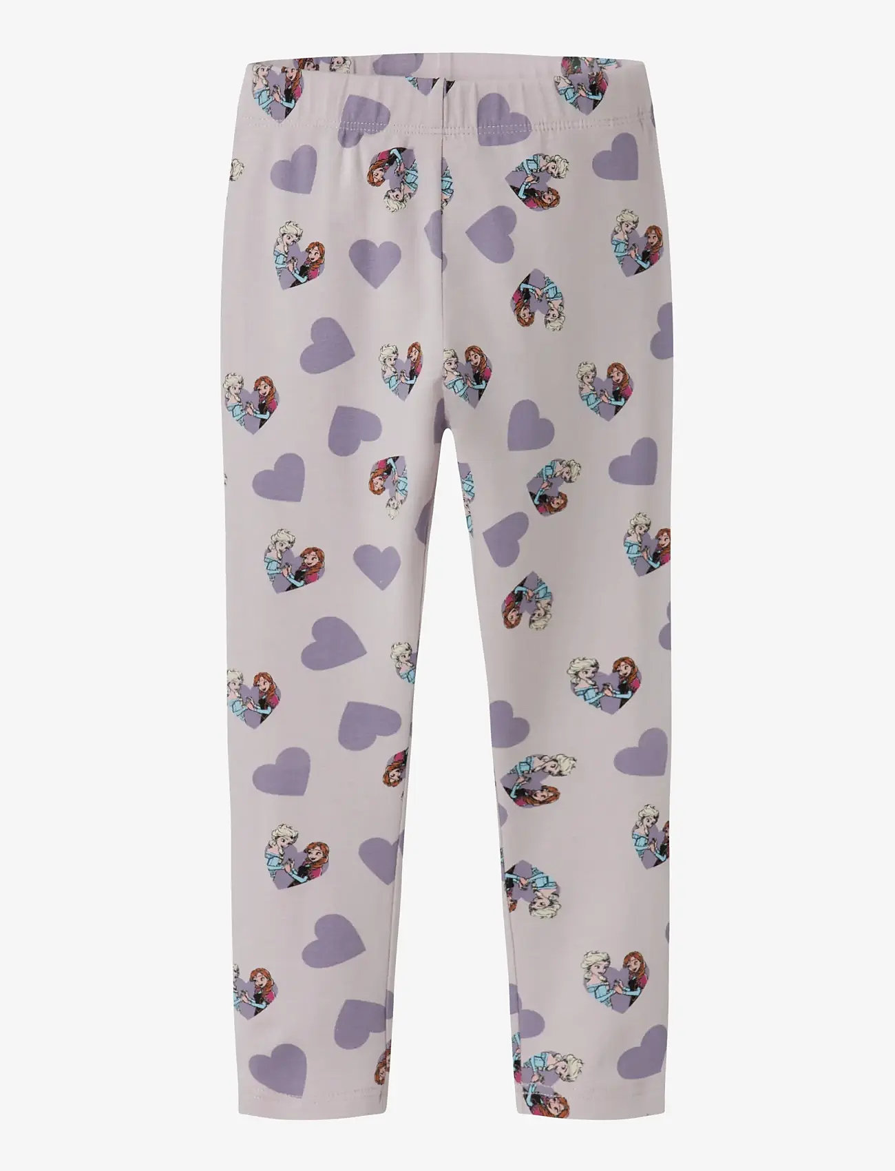 name it - NMFDONNA FROZEN LEGGING WDI - leggings - lilac marble - 0