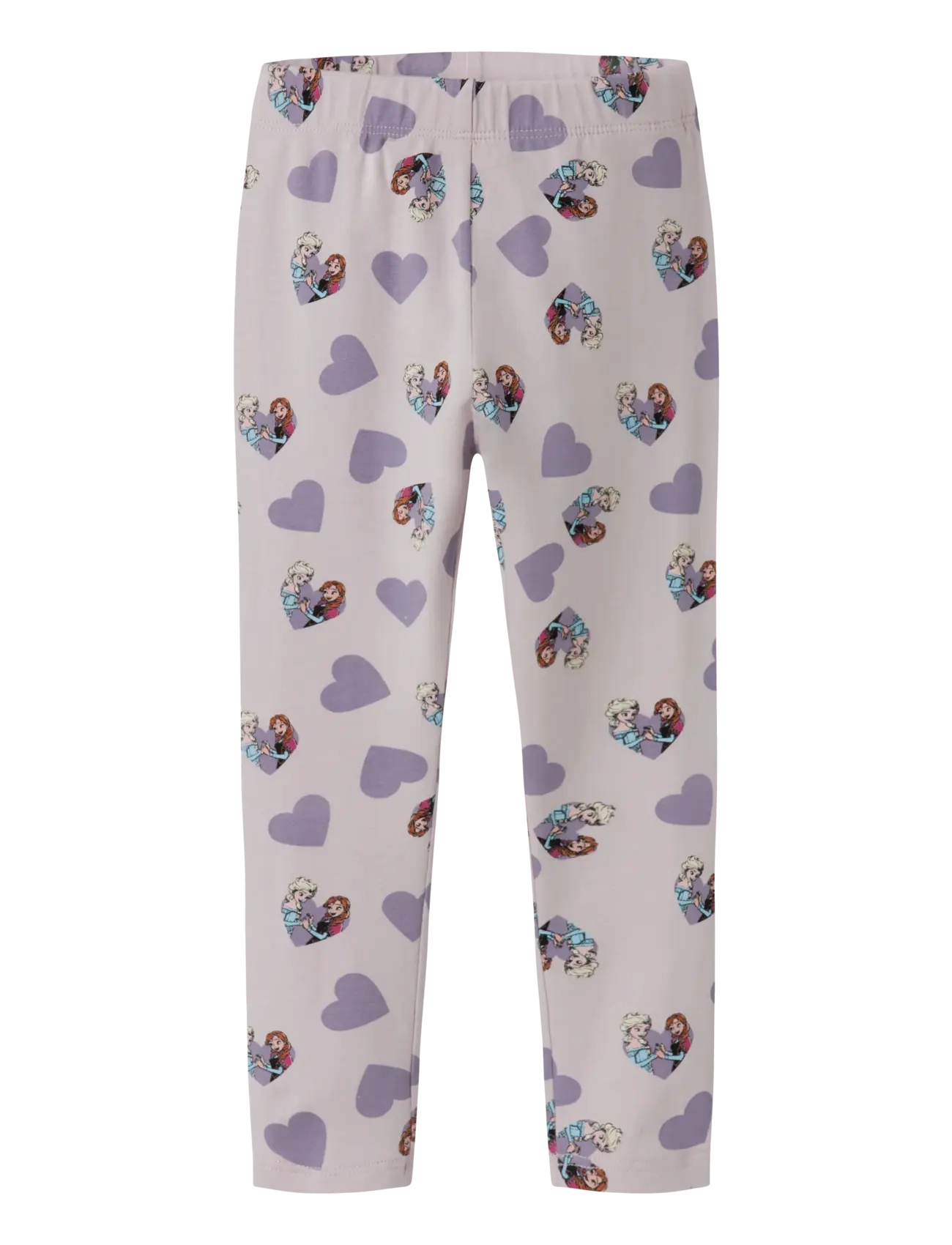 name it NMFDONNA FROZEN LEGGING WDI - Leggings - LILAC MARBLE / purple
