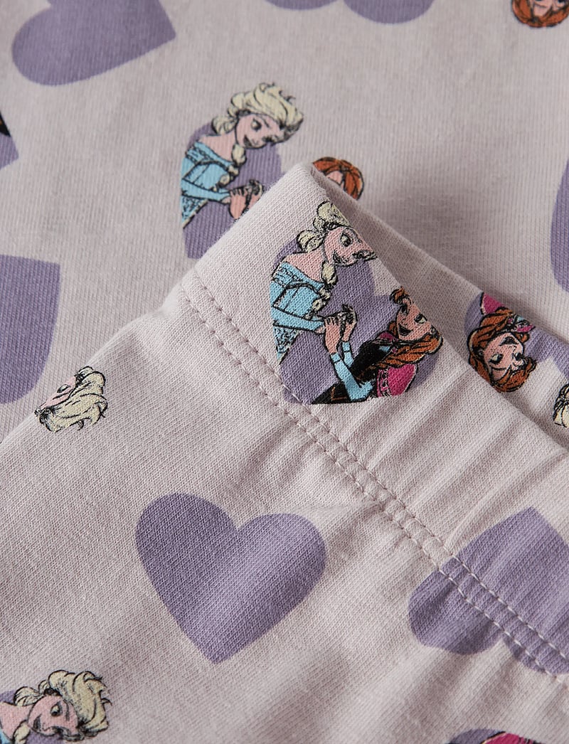 name it - NMFDONNA FROZEN LEGGING WDI - retuusid - lilac marble - 2