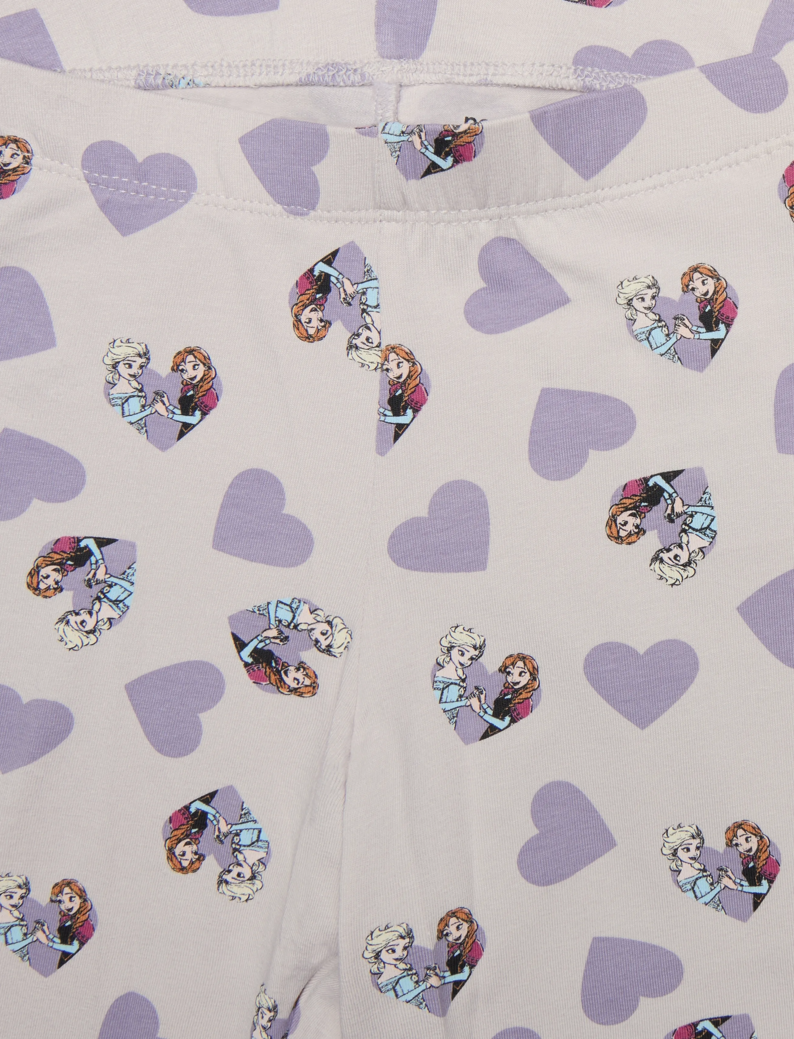 name it - NMFDONNA FROZEN LEGGING WDI - leggings - lilac marble - 3