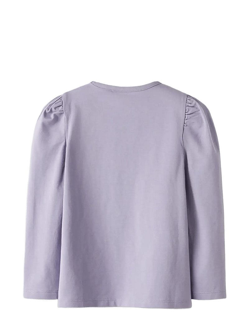name it - NMFJESSIE BLUEY LS TOP BOX NOOS SKY - langerma bolir - lavender gray - 2