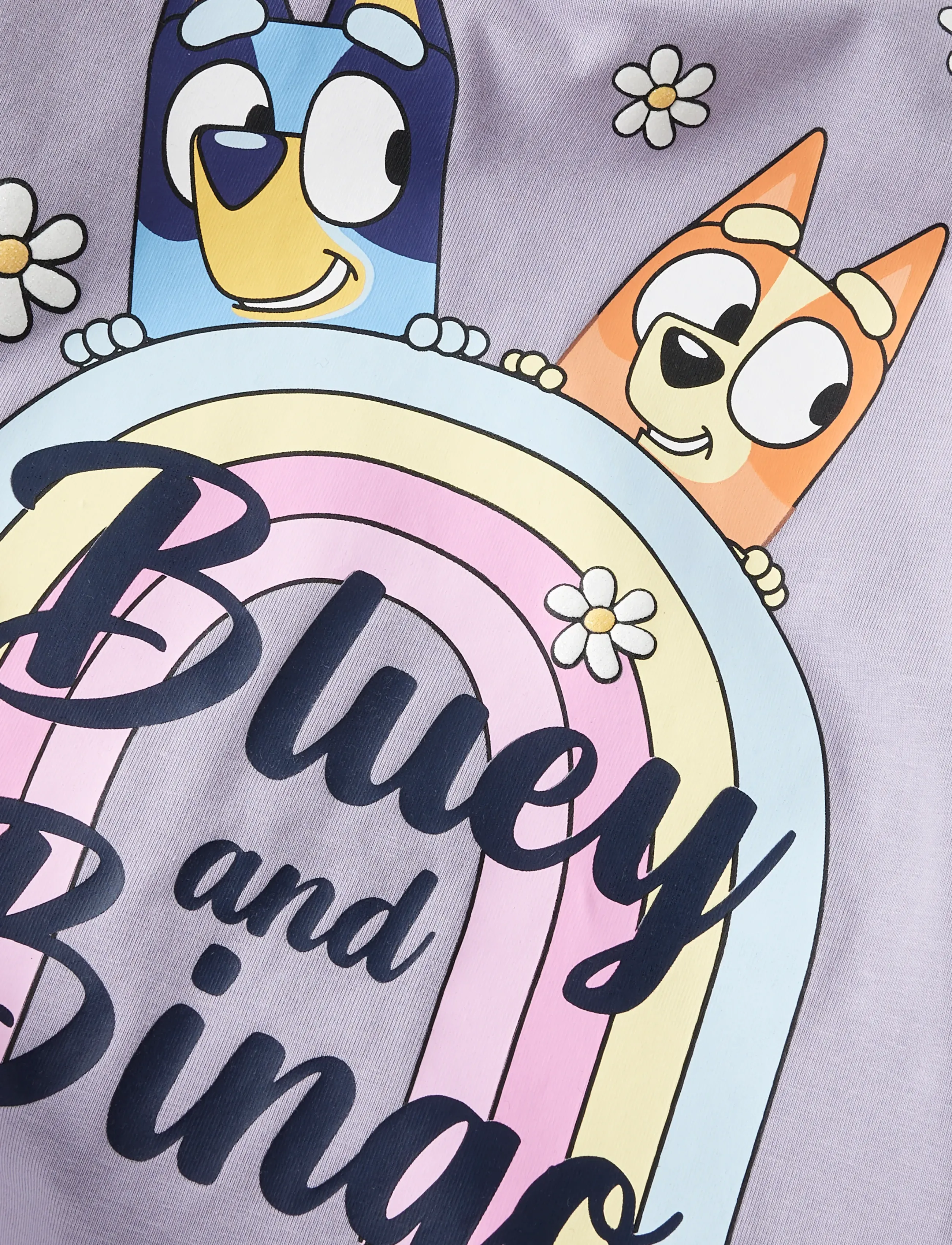 name it - NMFJESSIE BLUEY LS TOP BOX NOOS SKY - långärmade t-shirts - lavender gray - 3