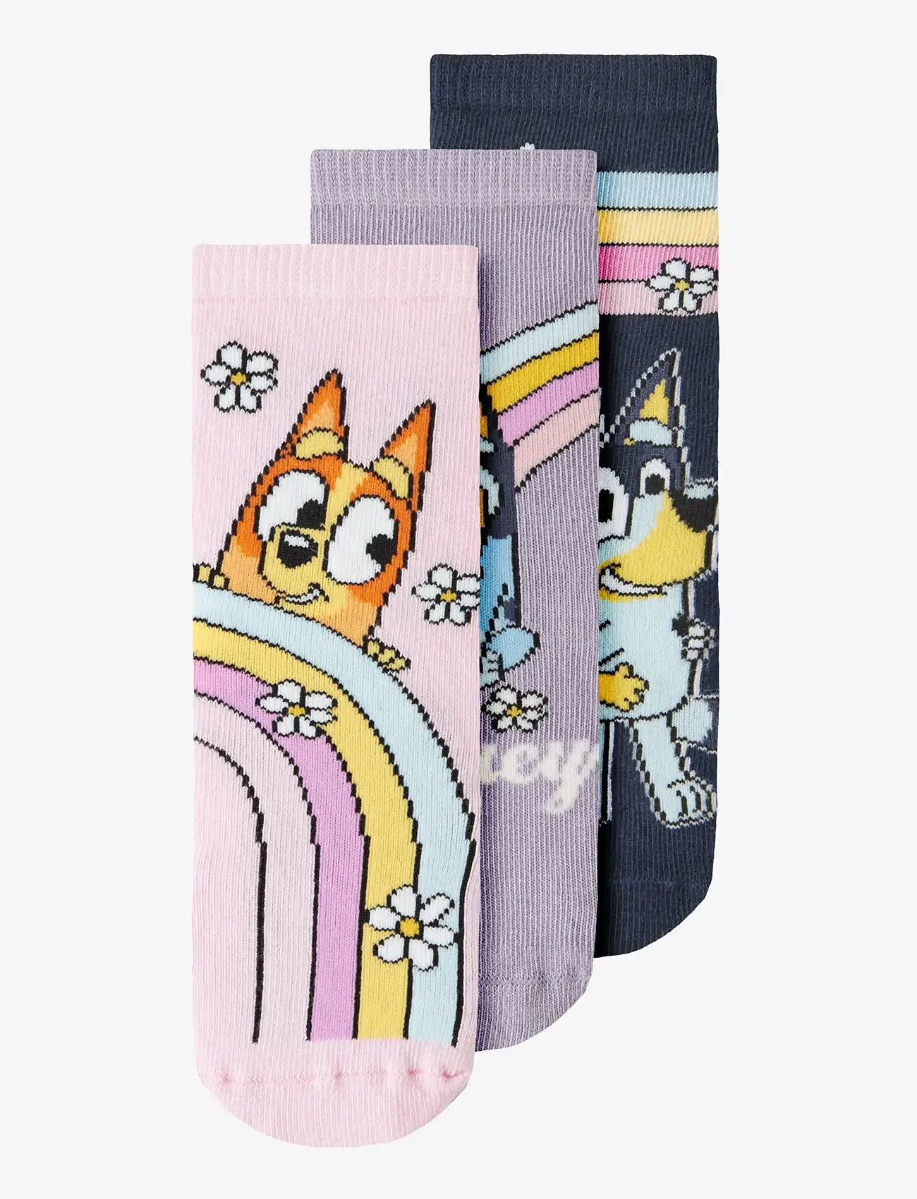 name it - NMFJENSIA BLUEY 3P SOCK SKY - strømper - pirouette - 1