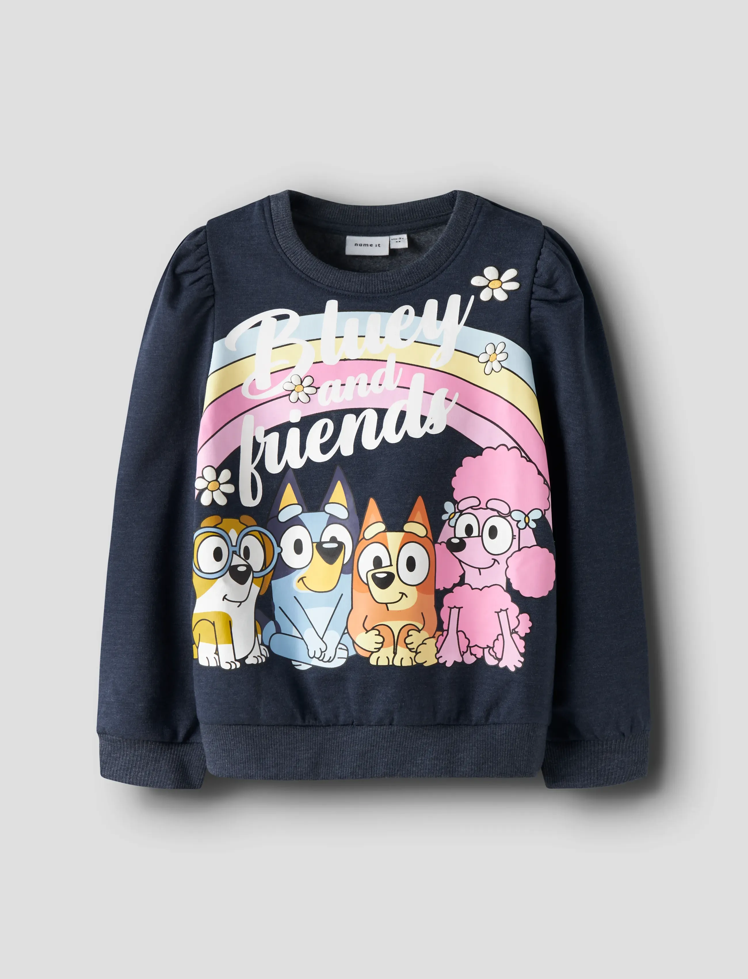 name it NMFJENNEY BLUEY SWEAT BRU SKY - Sweatshirts - NAVY BLAZER / navy