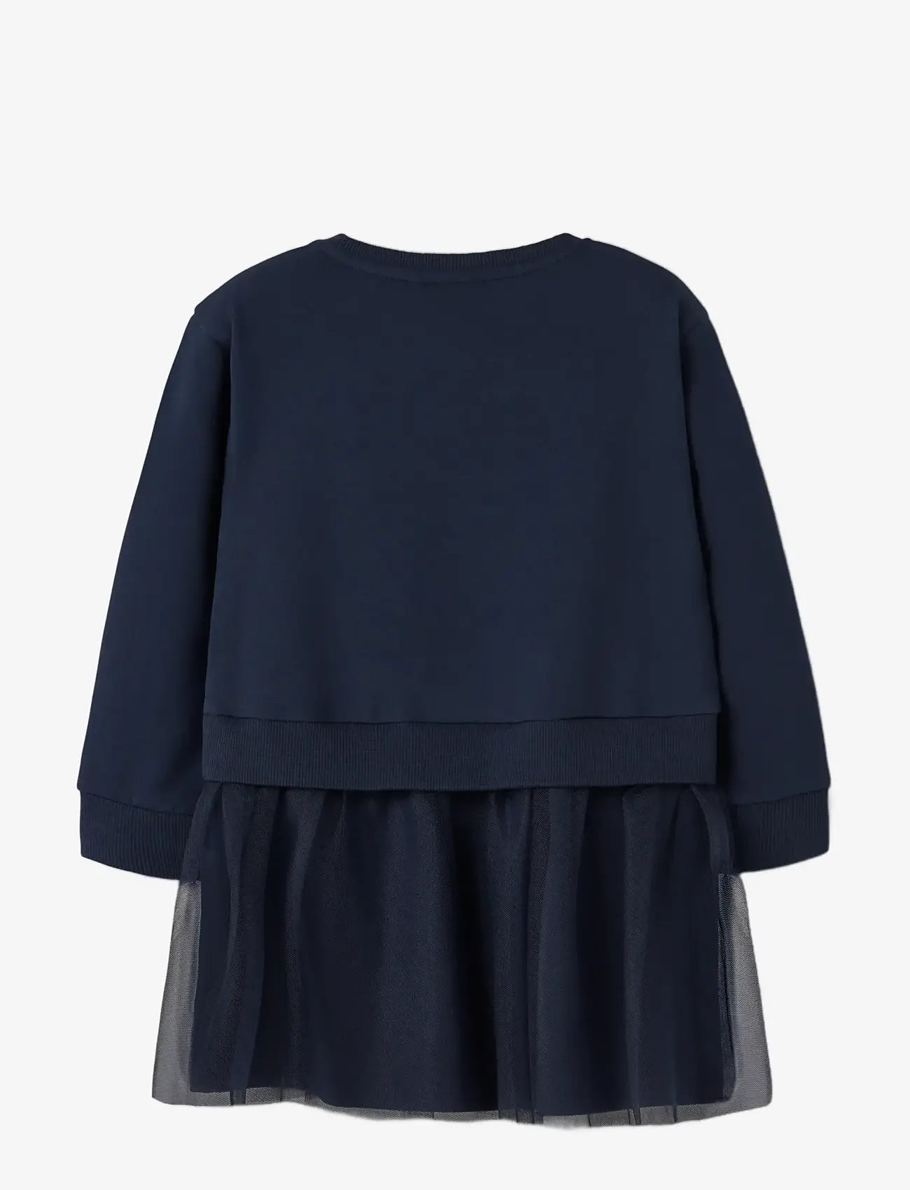 name it - NMFJARA PAW NREG SWE DRESS BRU CPLG - festkjoler - navy blazer - 1