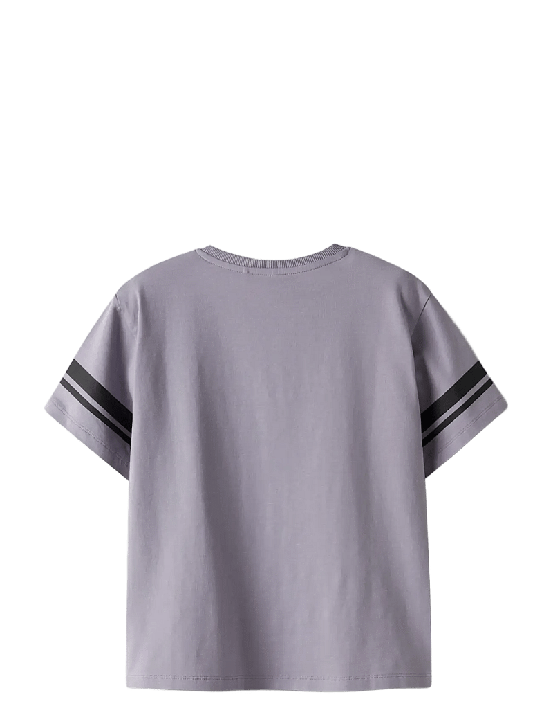 name it - NKFDYMI STITCH SS NREG TOP BOX NOOS WDI - short-sleeved t-shirts - lavender gray - 2