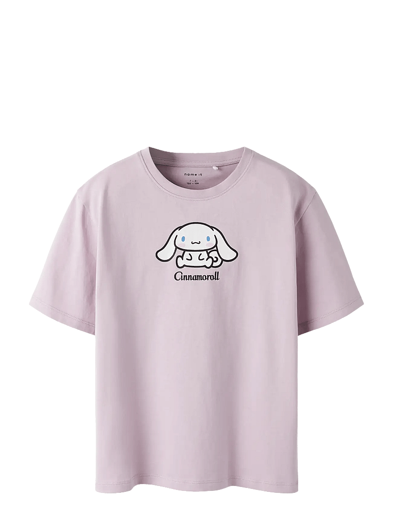 name it - NKFDYDIS HELLOK SS NREG TOP BOX SKY - kurzärmelige - dawn pink - 1