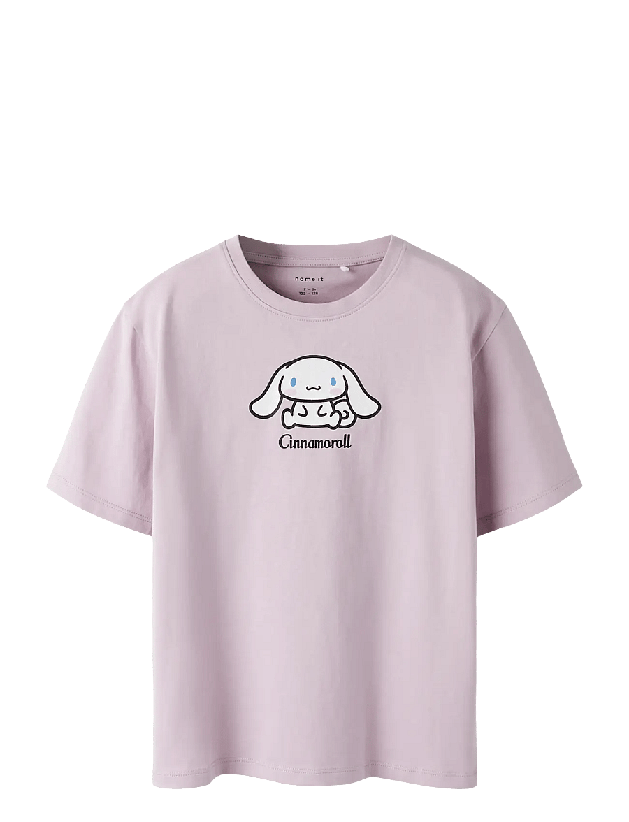 name it - NKFDYDIS HELLOK SS NREG TOP BOX SKY - kurzärmelige - dawn pink - 1