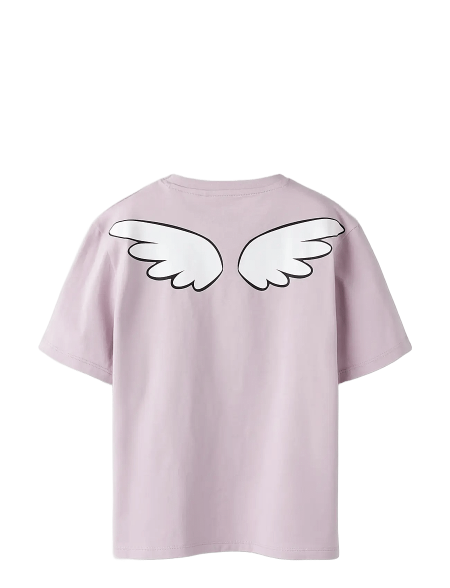 name it - NKFDYDIS HELLOK SS NREG TOP BOX SKY - kurzärmelige - dawn pink - 2