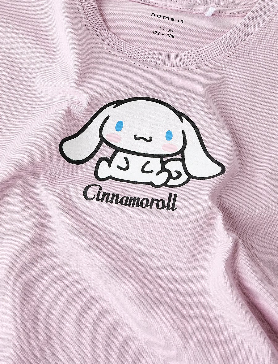 name it - NKFDYDIS HELLOK SS NREG TOP BOX SKY - kurzärmelige - dawn pink - 3