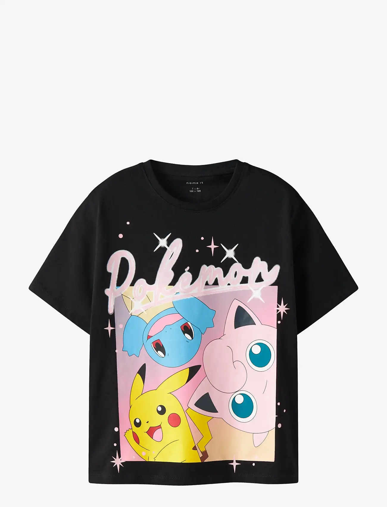 name it - NKFJYDI POKEMON SS NREG BOX NOOS SKY - kortärmade t-shirts - black - 1