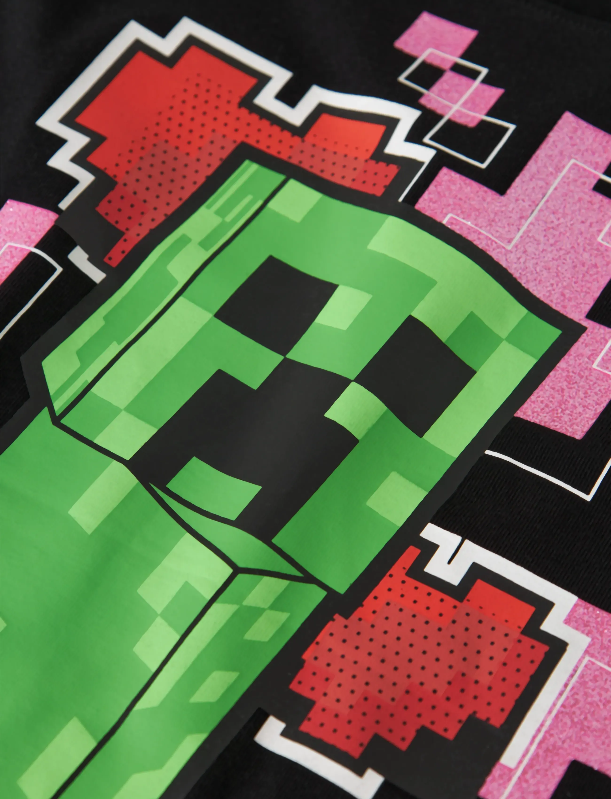 name it - NKFJYRA MINECRAFT SS NREG TOP BOX BFU - lühikeste varrukatega t-särgid - black - 3