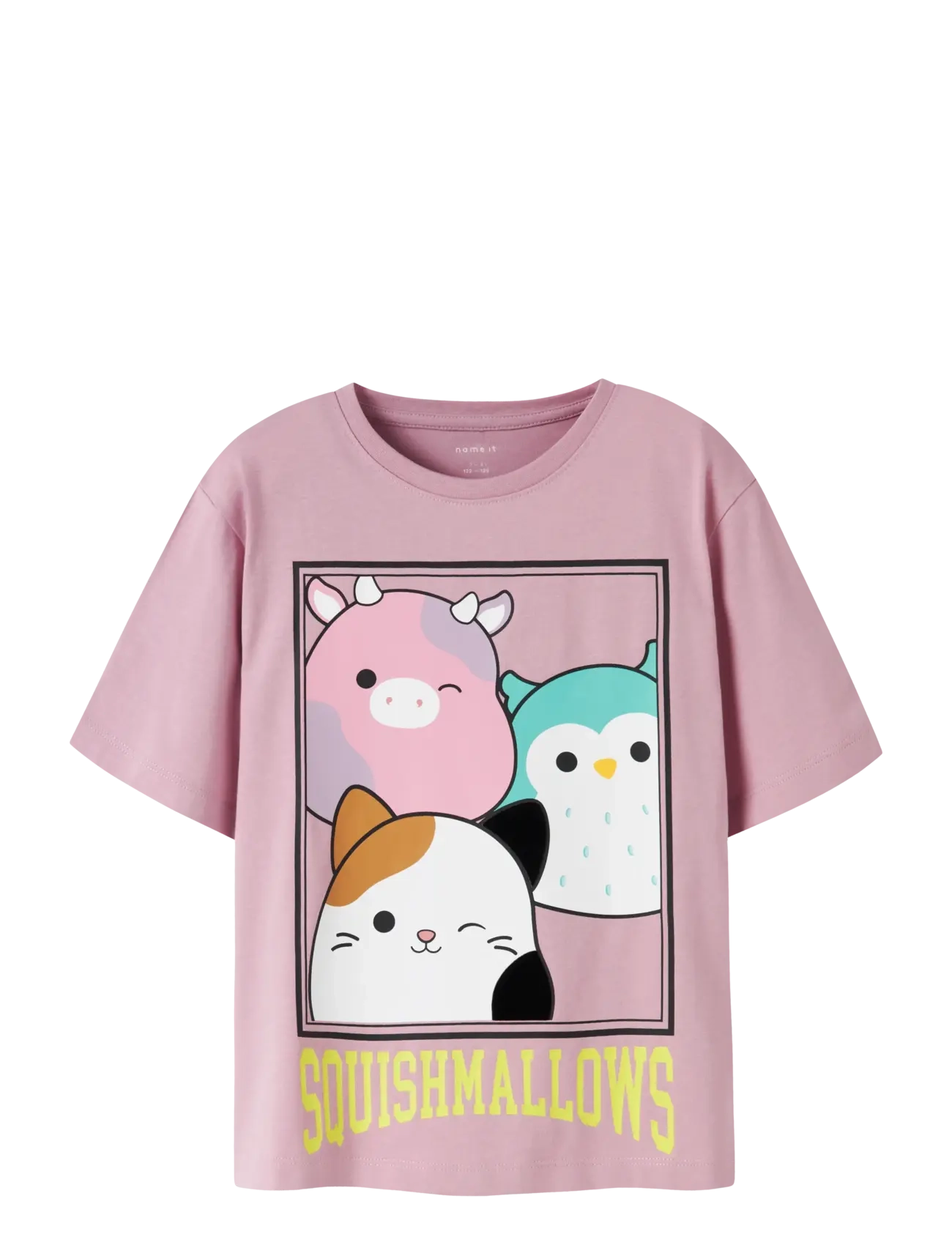 name it NKFJYMA SQUISH SS NREG TOP BOX BFU - Overdele - DAWN PINK / pink/rose