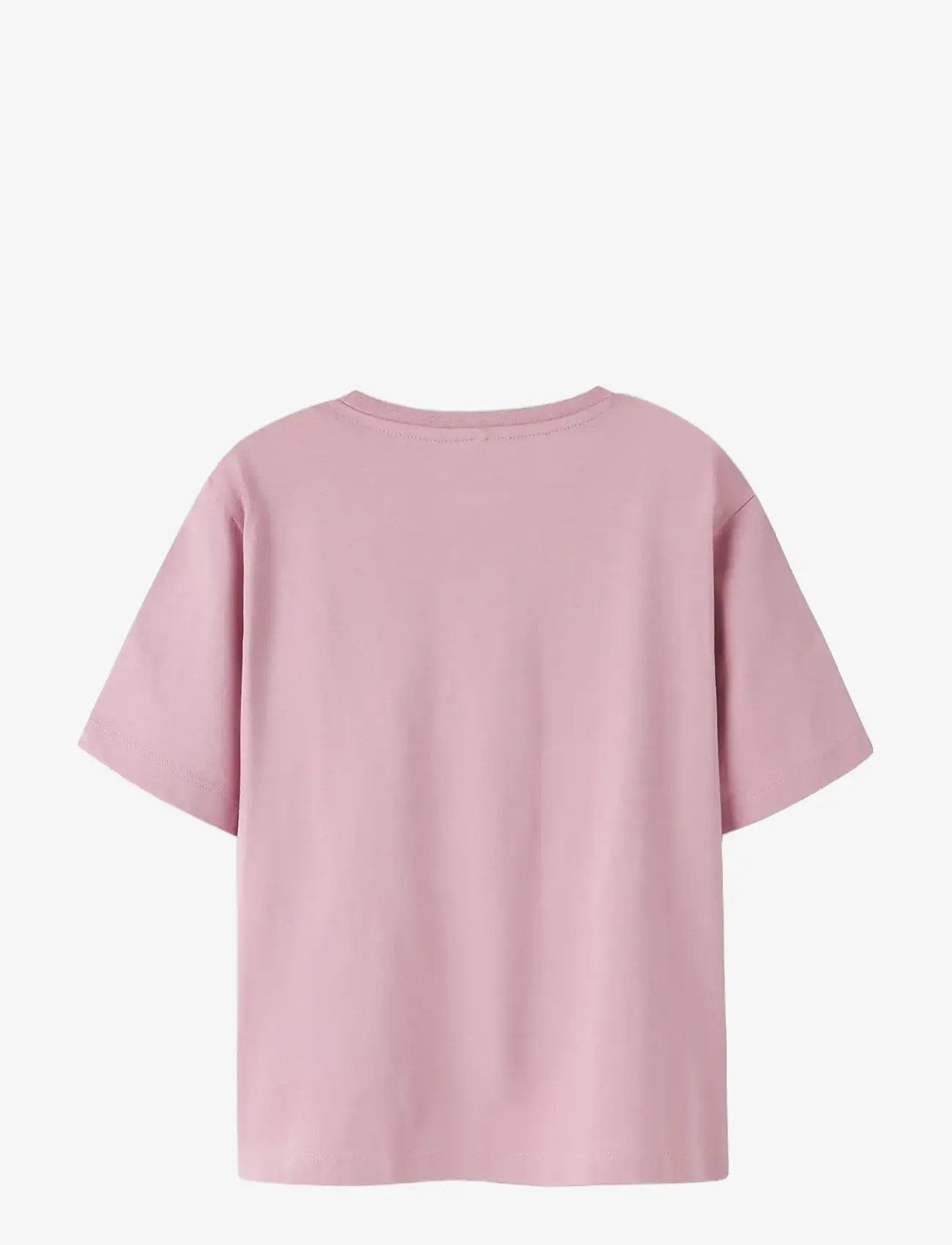 name it - NKFJYMA SQUISH SS NREG TOP BOX BFU - kortærmede t-shirts - dawn pink - 1