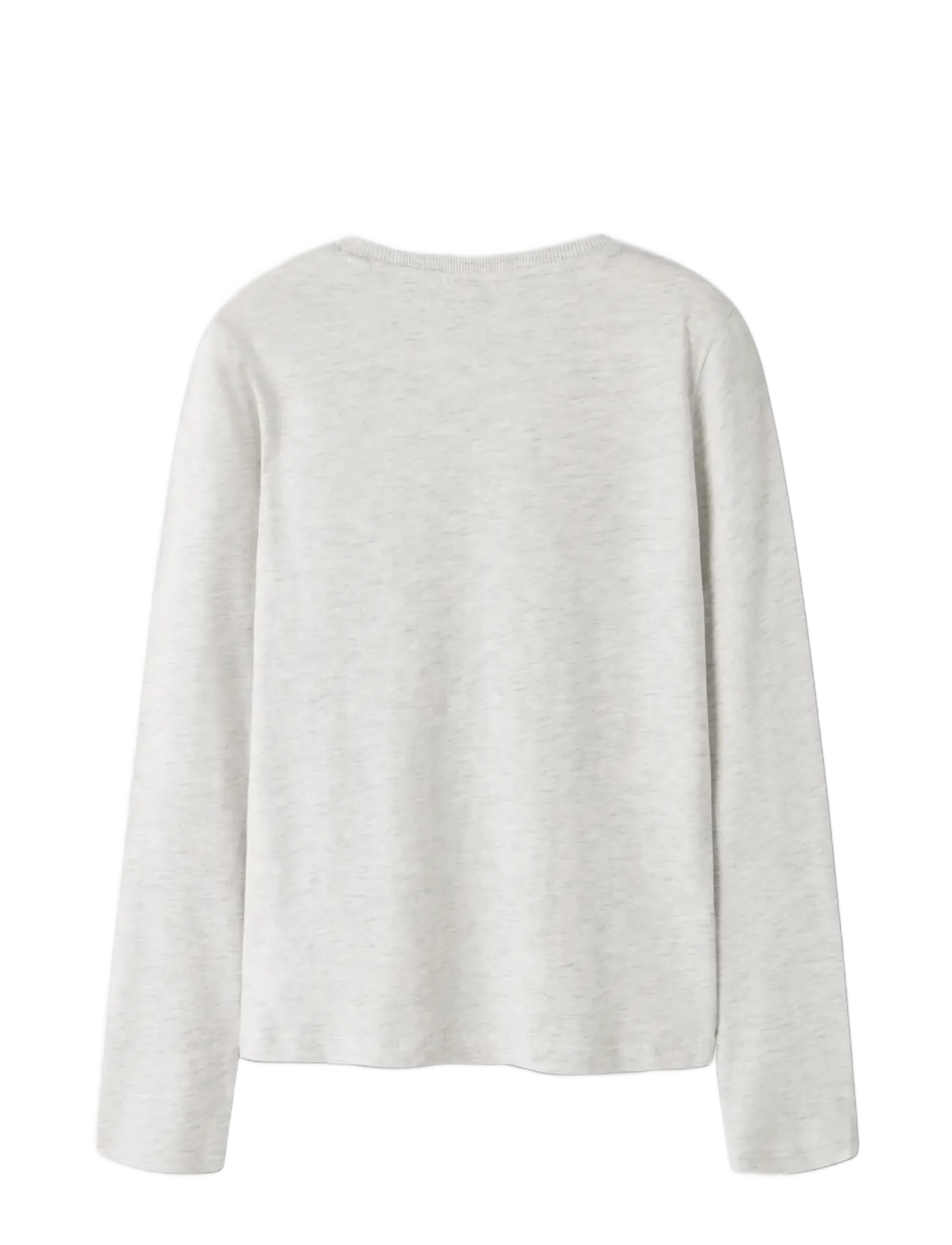 name it - NKMNIKOLAI 3P LS TOP LNOOS - långärmade t-shirts - light grey melange - 1