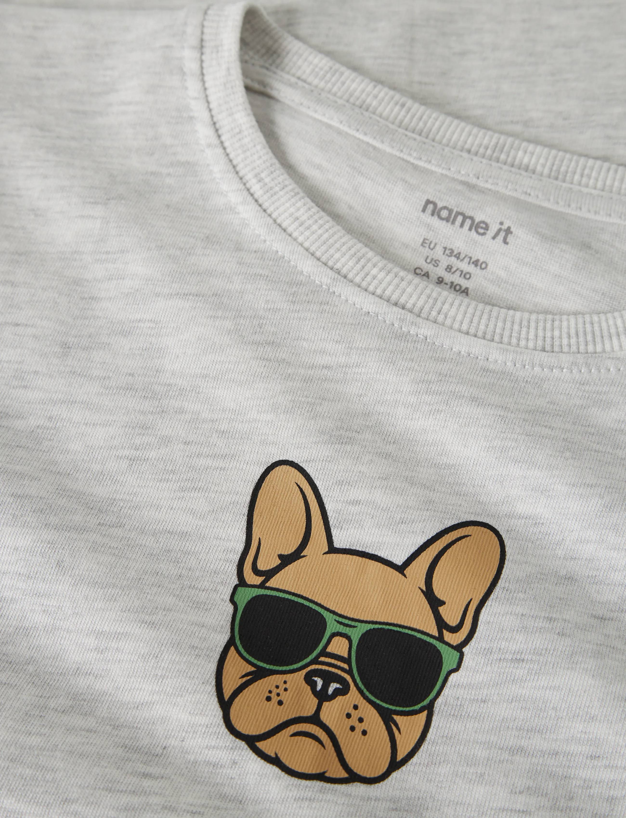 name it - NKMNIKOLAI 3P LS TOP LNOOS - långärmade t-shirts - light grey melange - 5