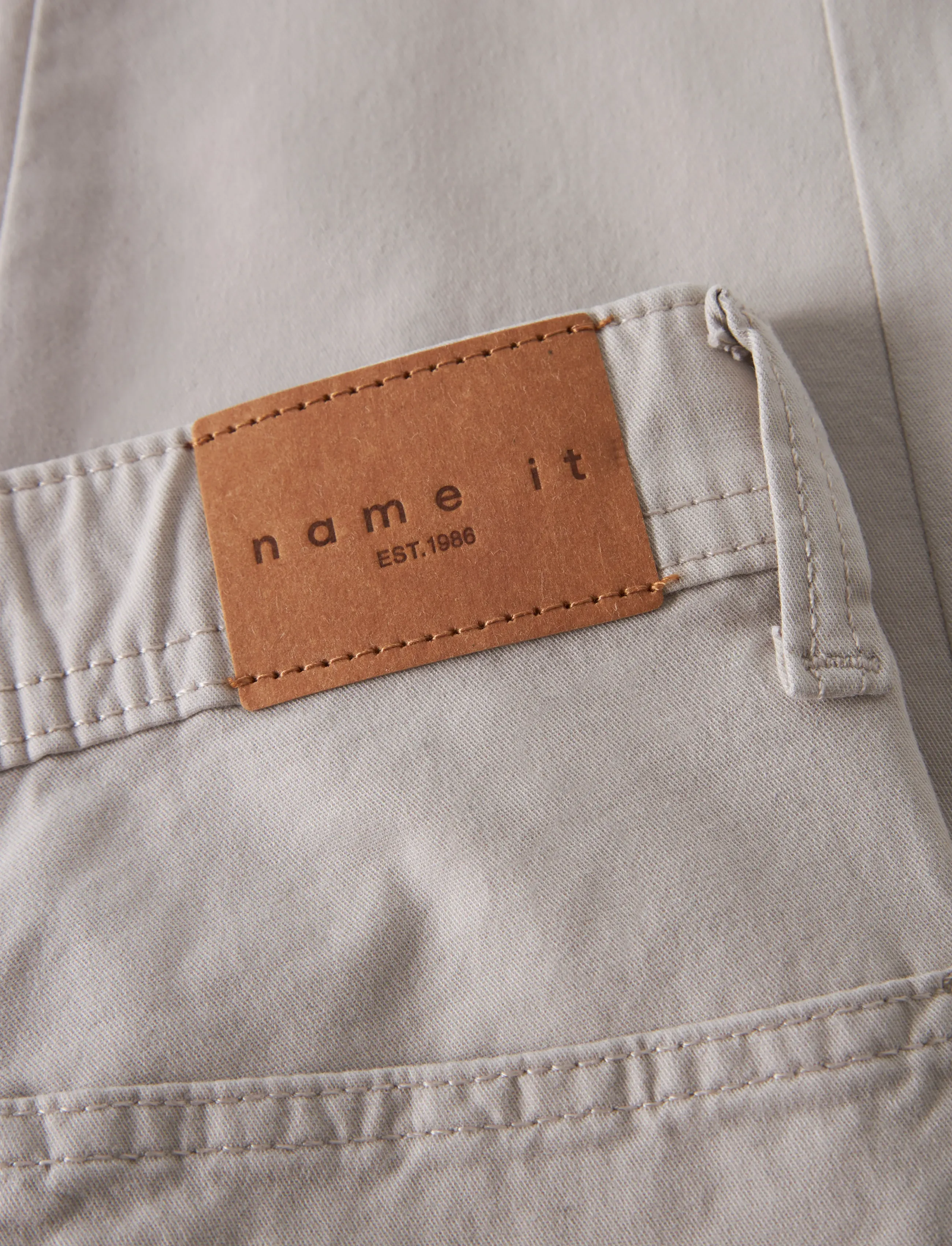 name it - NMMBEN TWIST TWI PANT 5150-FG F - tapered-lõikega teksad - chateau gray - 2