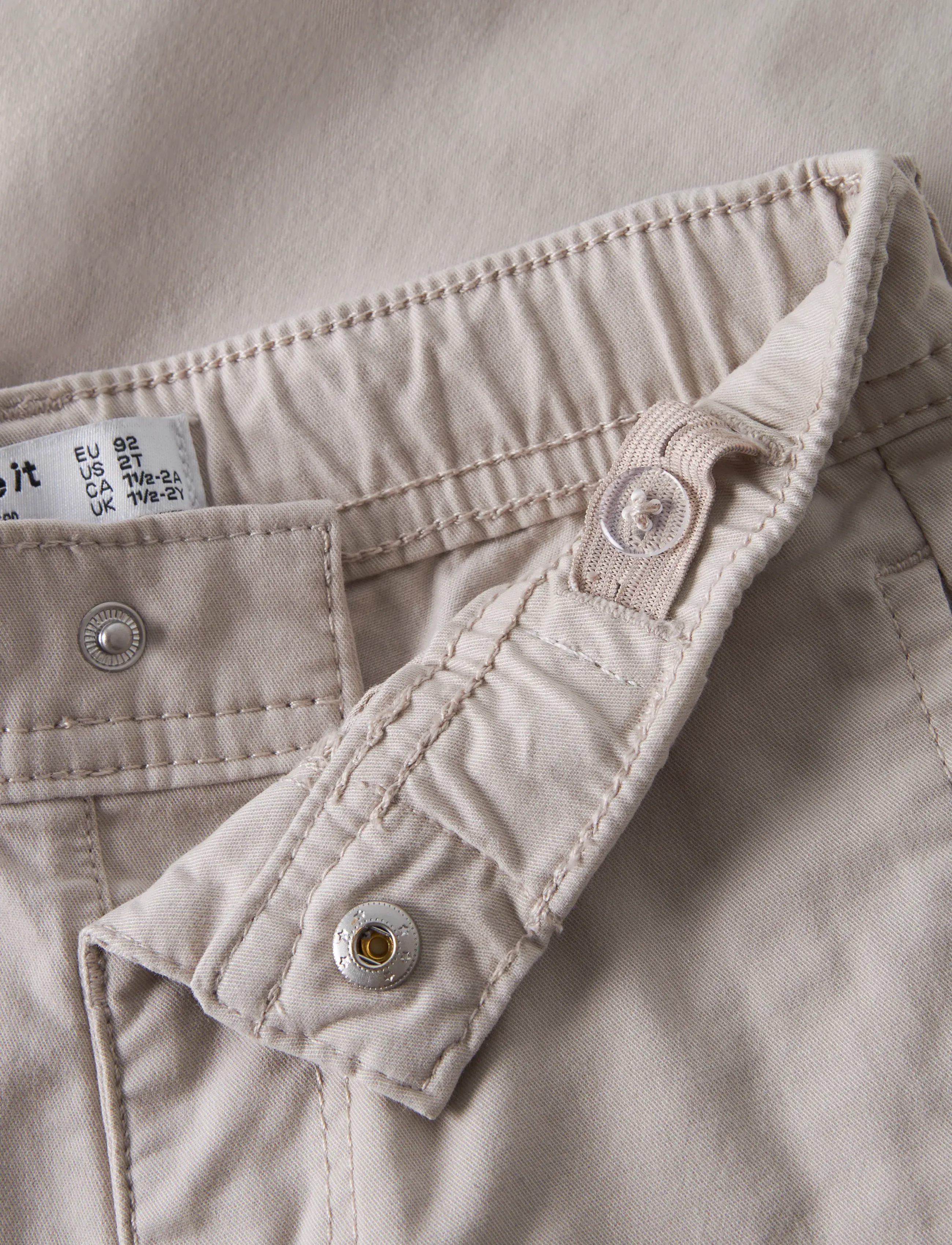 name it - NMMBEN TWIST TWI PANT 5150-FG F - tapered-lõikega teksad - chateau gray - 3