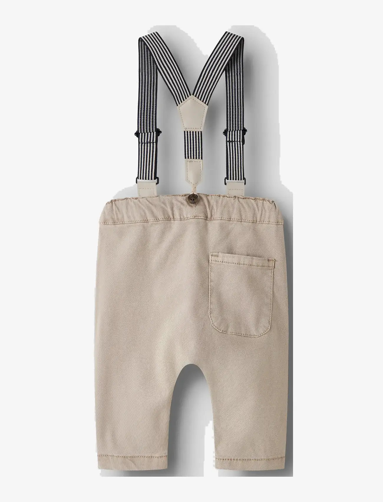 name it - NBMBEN BOW TAP TWI PANT WB 2160-PO F - tapered jeans - chateau gray - 1